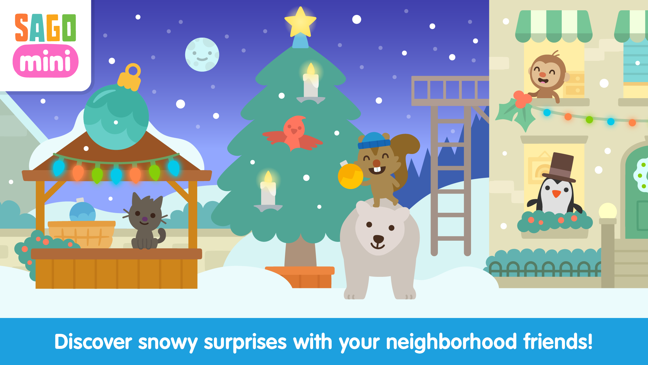 اسکرین شات 6 برنامه Sago Mini Winter City