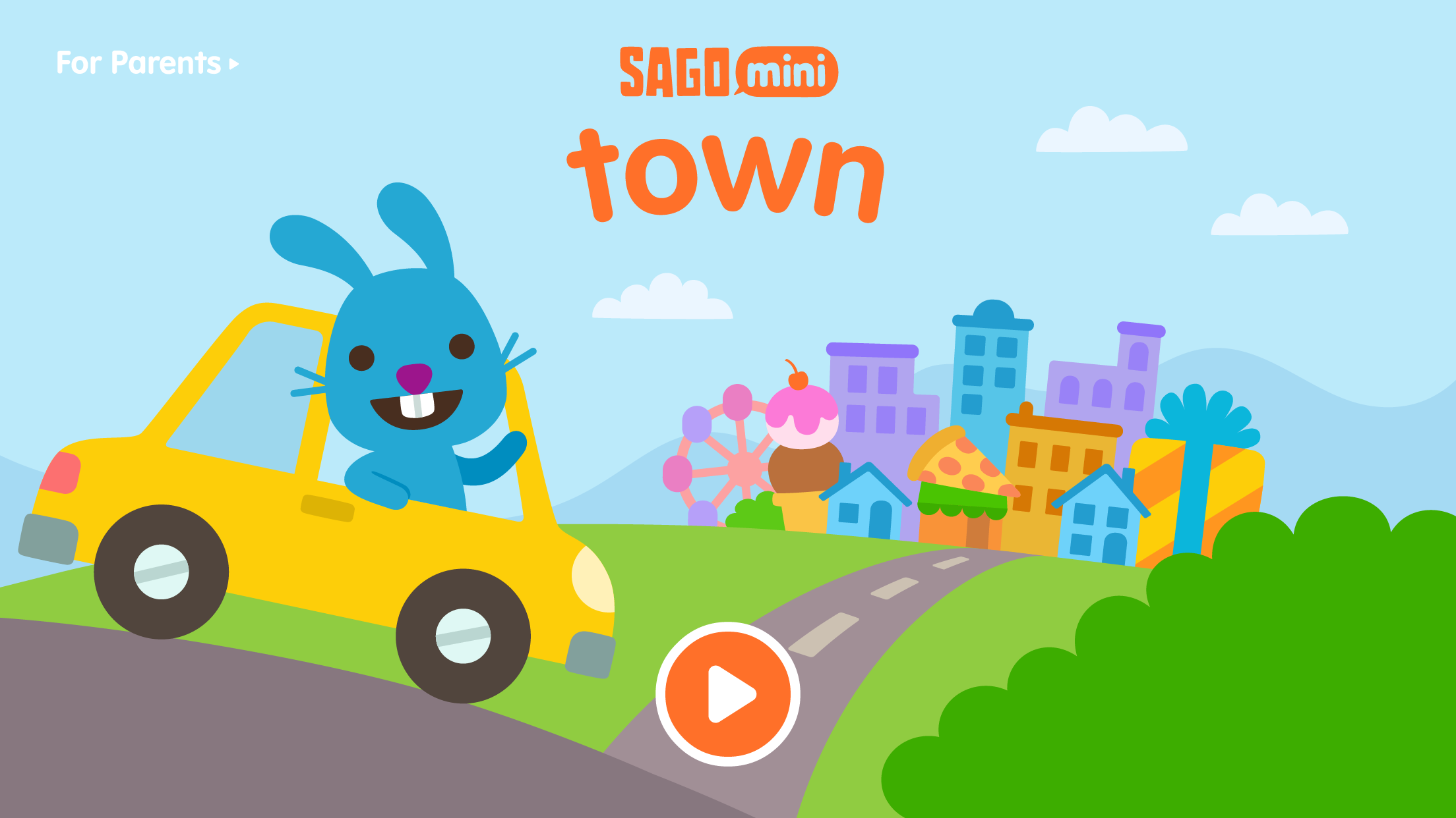 اسکرین شات 1 برنامه Sago Mini Town Builder