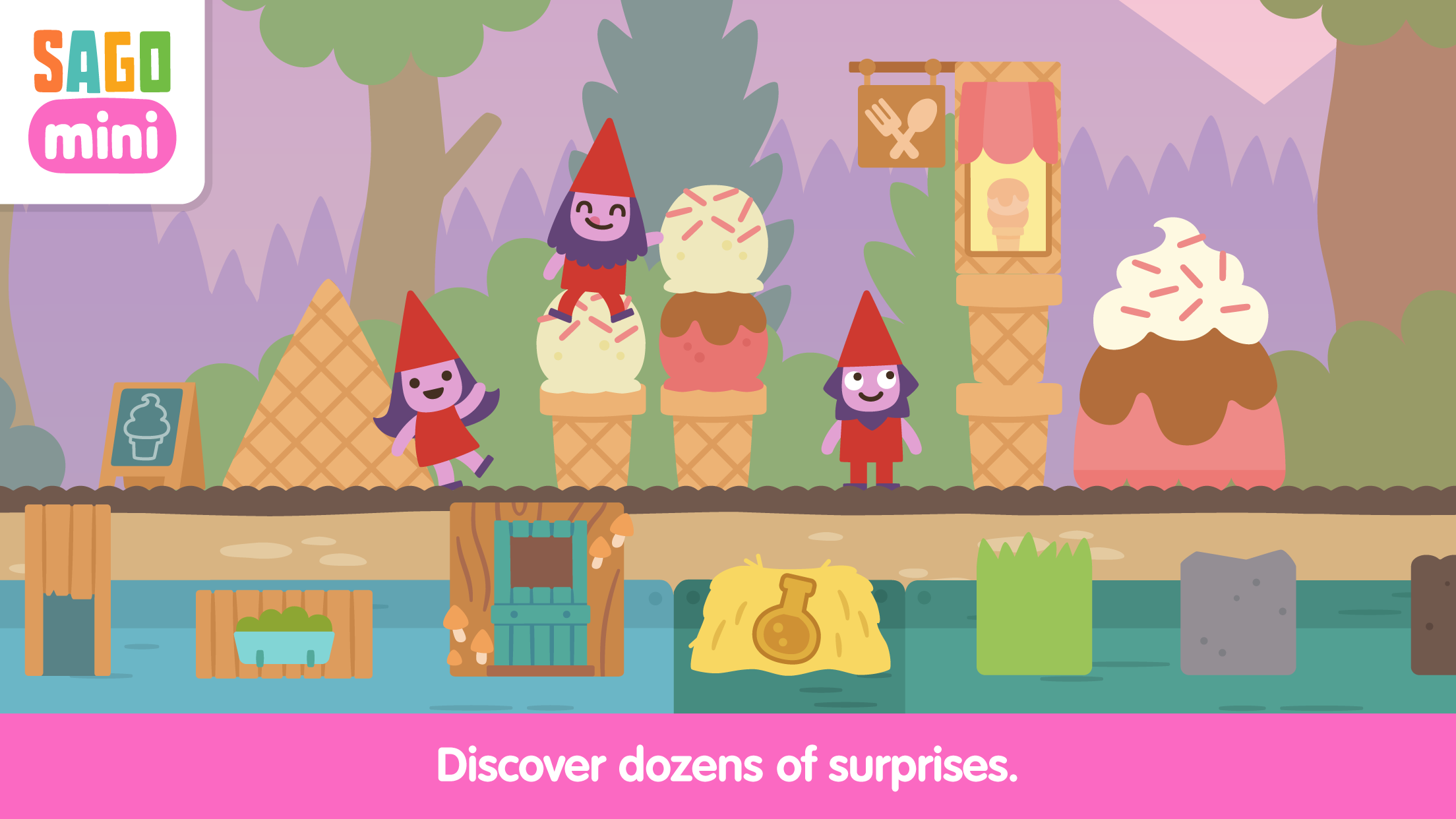 اسکرین شات 5 بازی Sago Mini Village Blocks