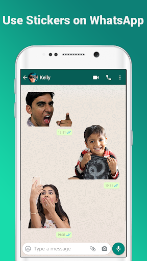 اسکرین شات 2 برنامه Sticker Maker - animated stickers for Whatsapp