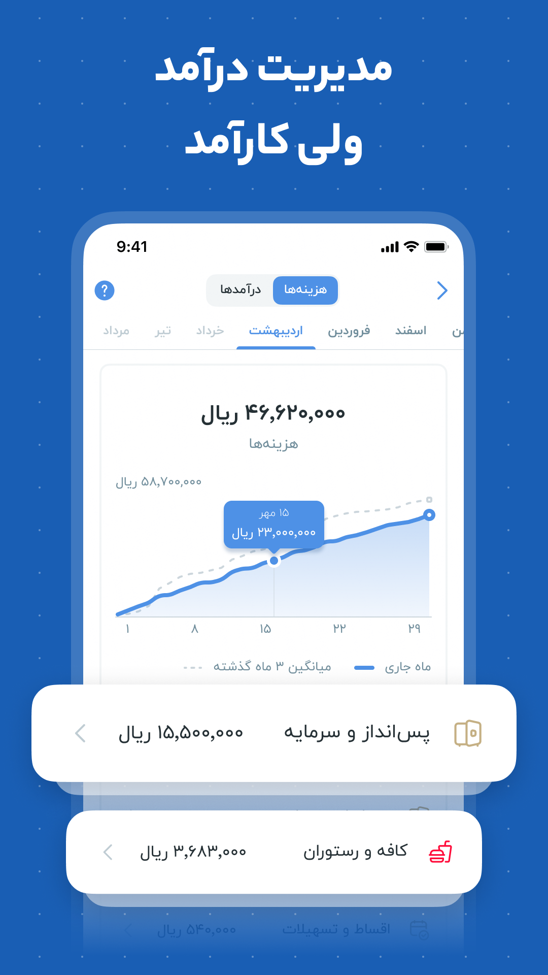 اسکرین شات 4 برنامه بلو، بانک ولی دوست داشتنی