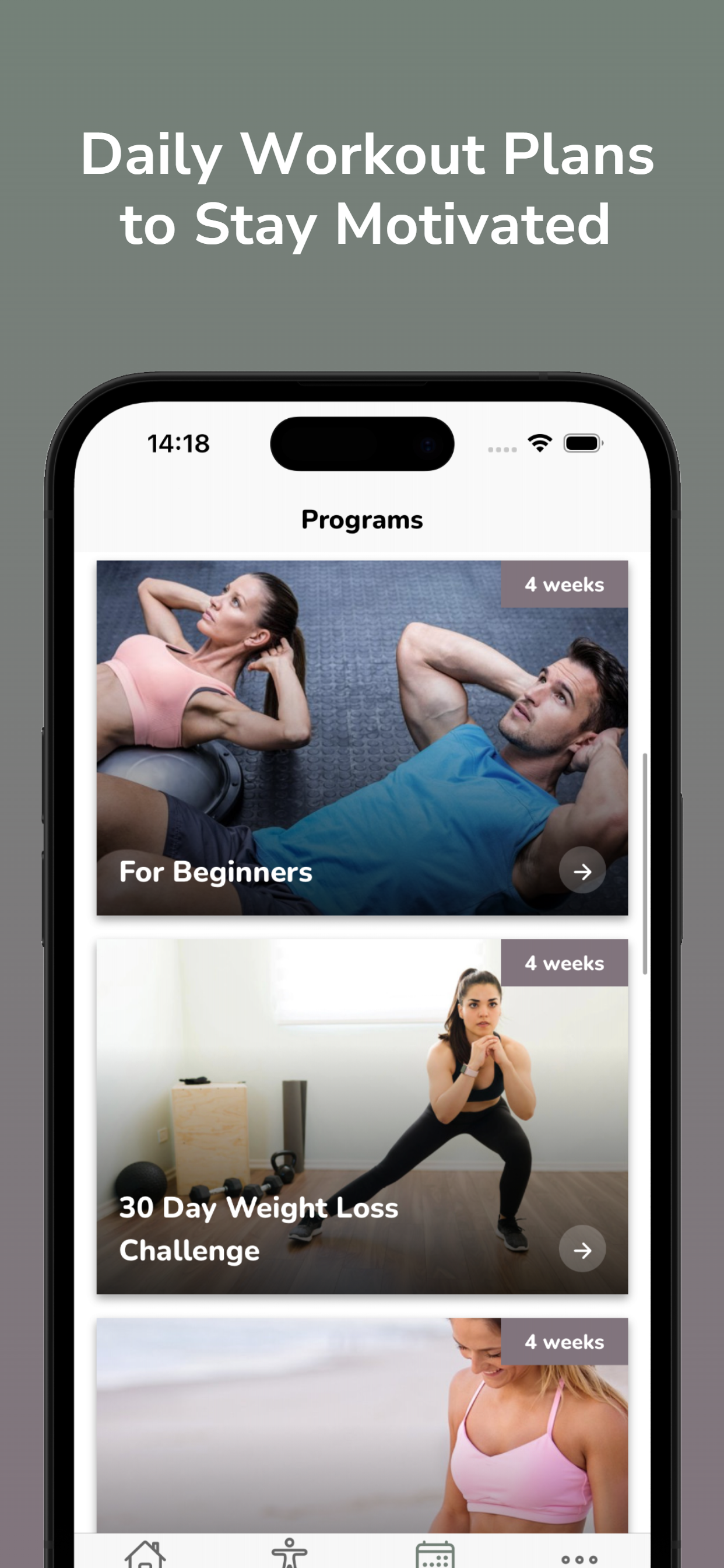 اسکرین شات 2 برنامه Full Body Workout Routine