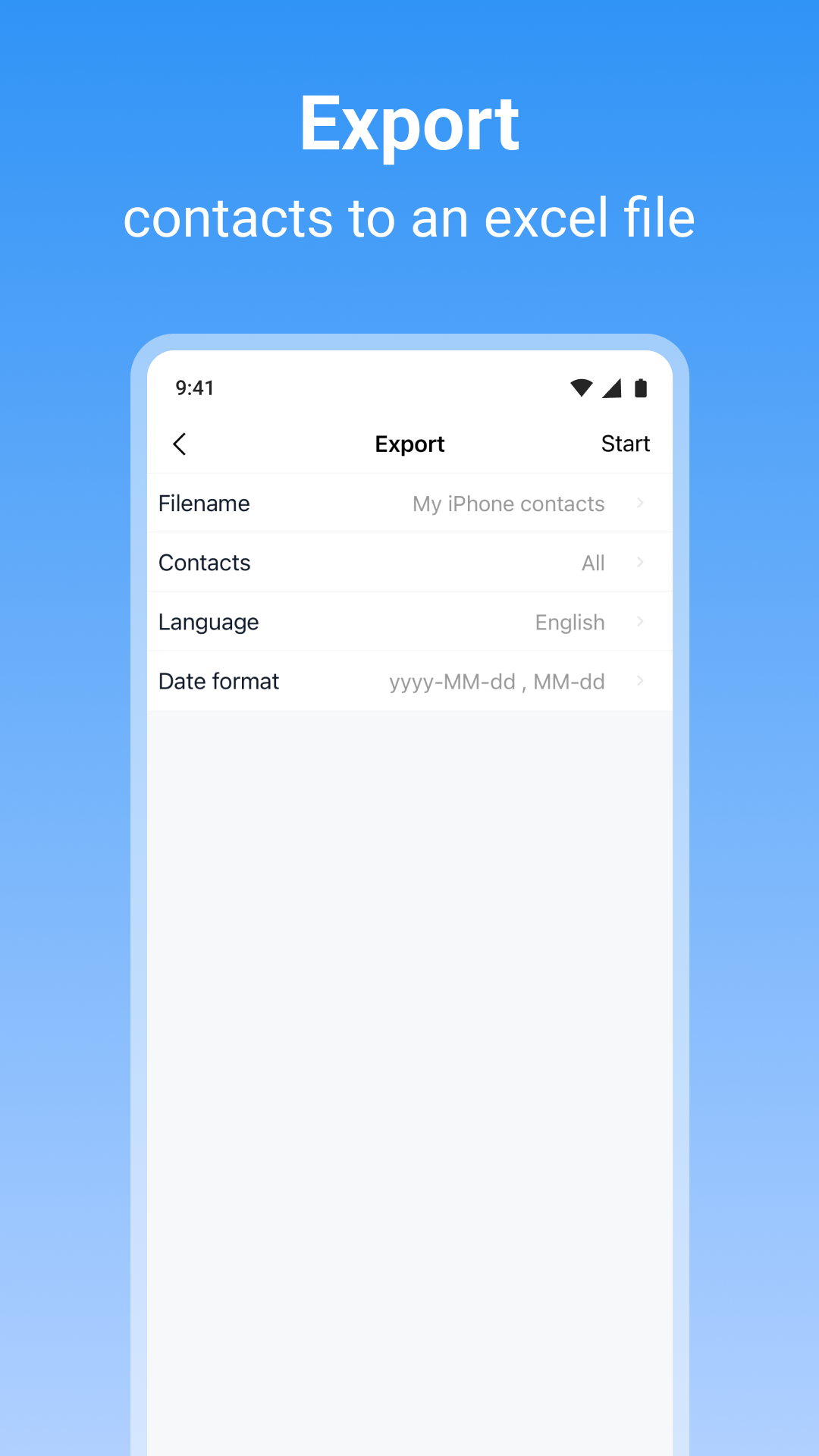 اسکرین شات 3 برنامه SA Contacts Pro
