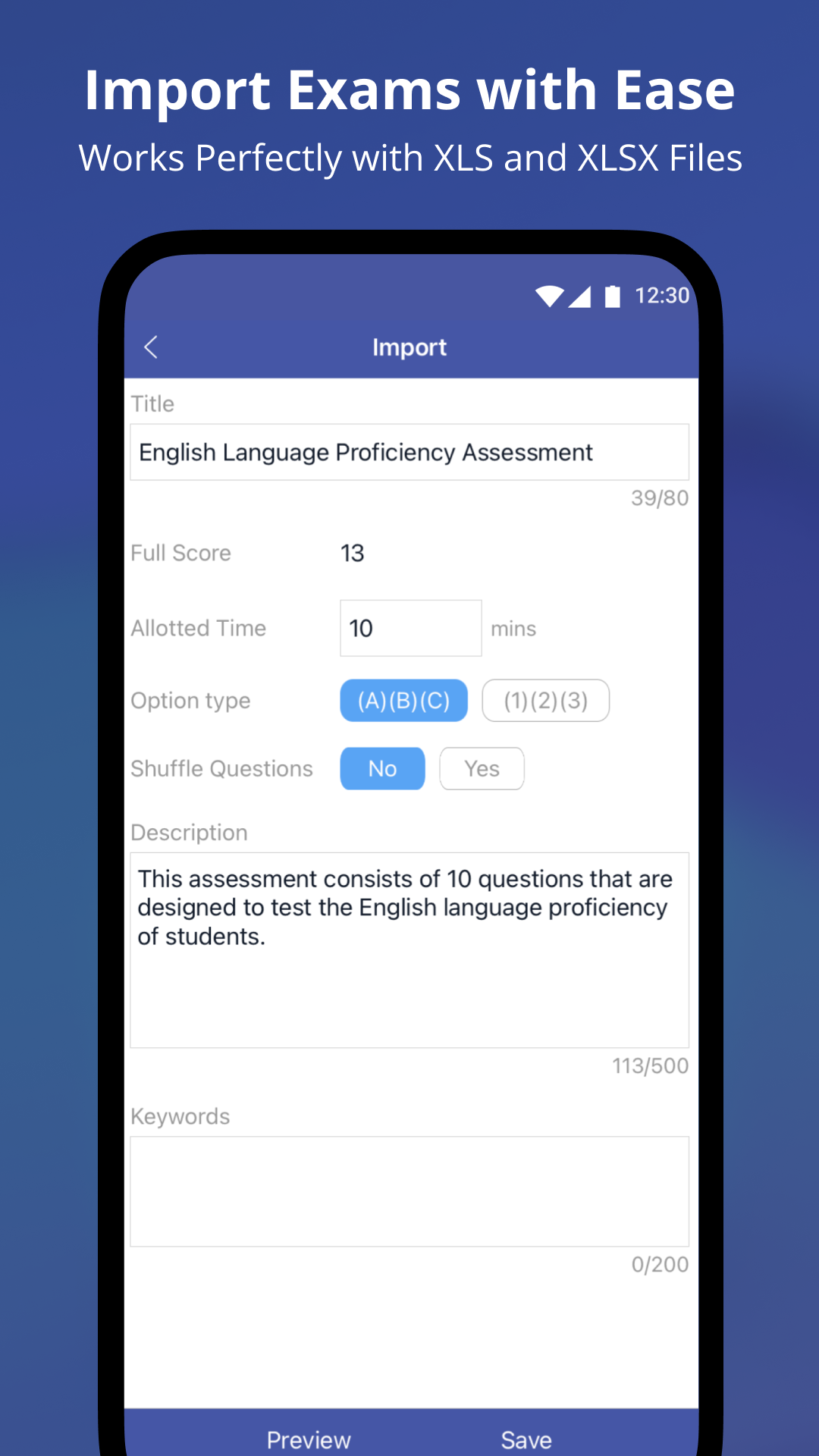 اسکرین شات 2 برنامه MTestM