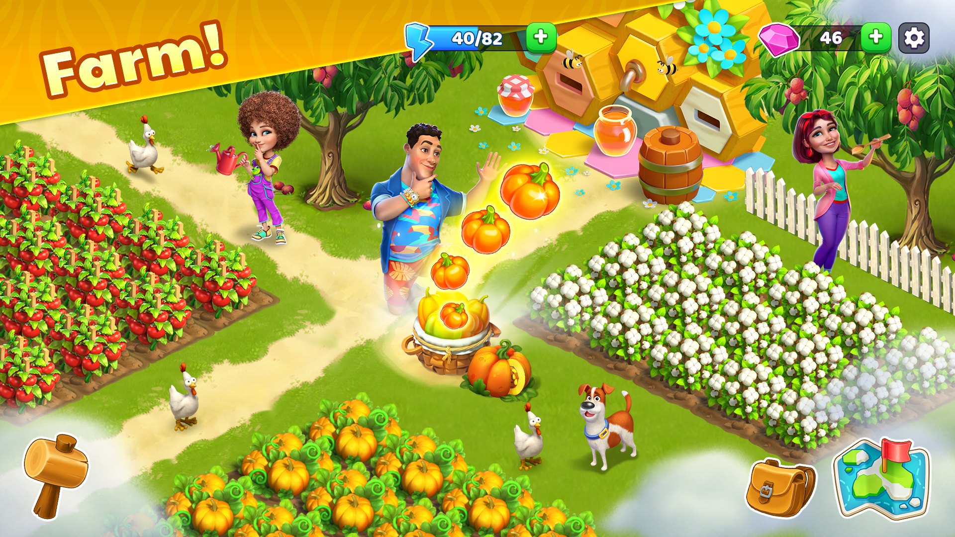 اسکرین شات 1 بازی Bermuda Adventures Farm Island