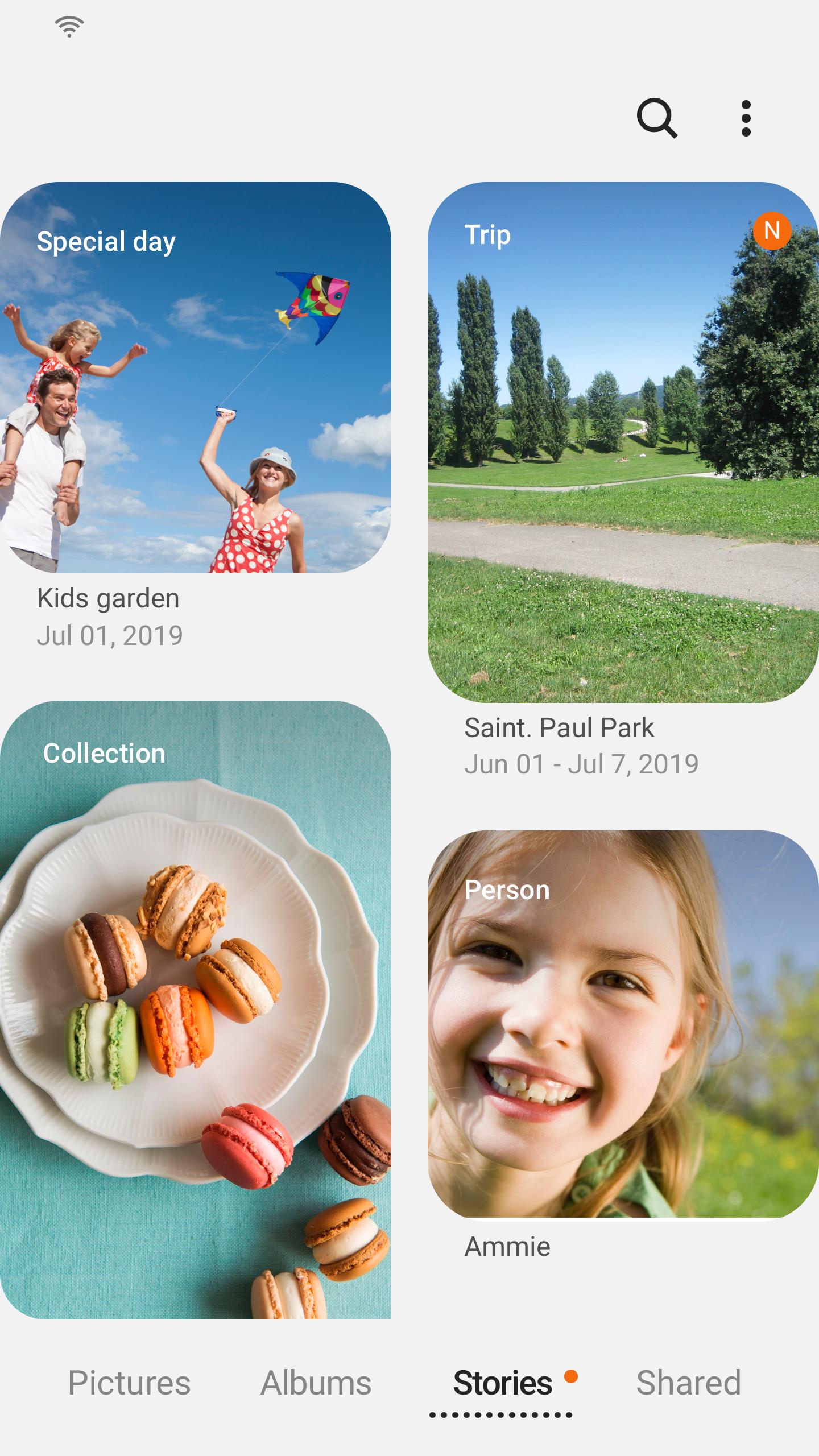 اسکرین شات 3 برنامه Gallery for Samsung