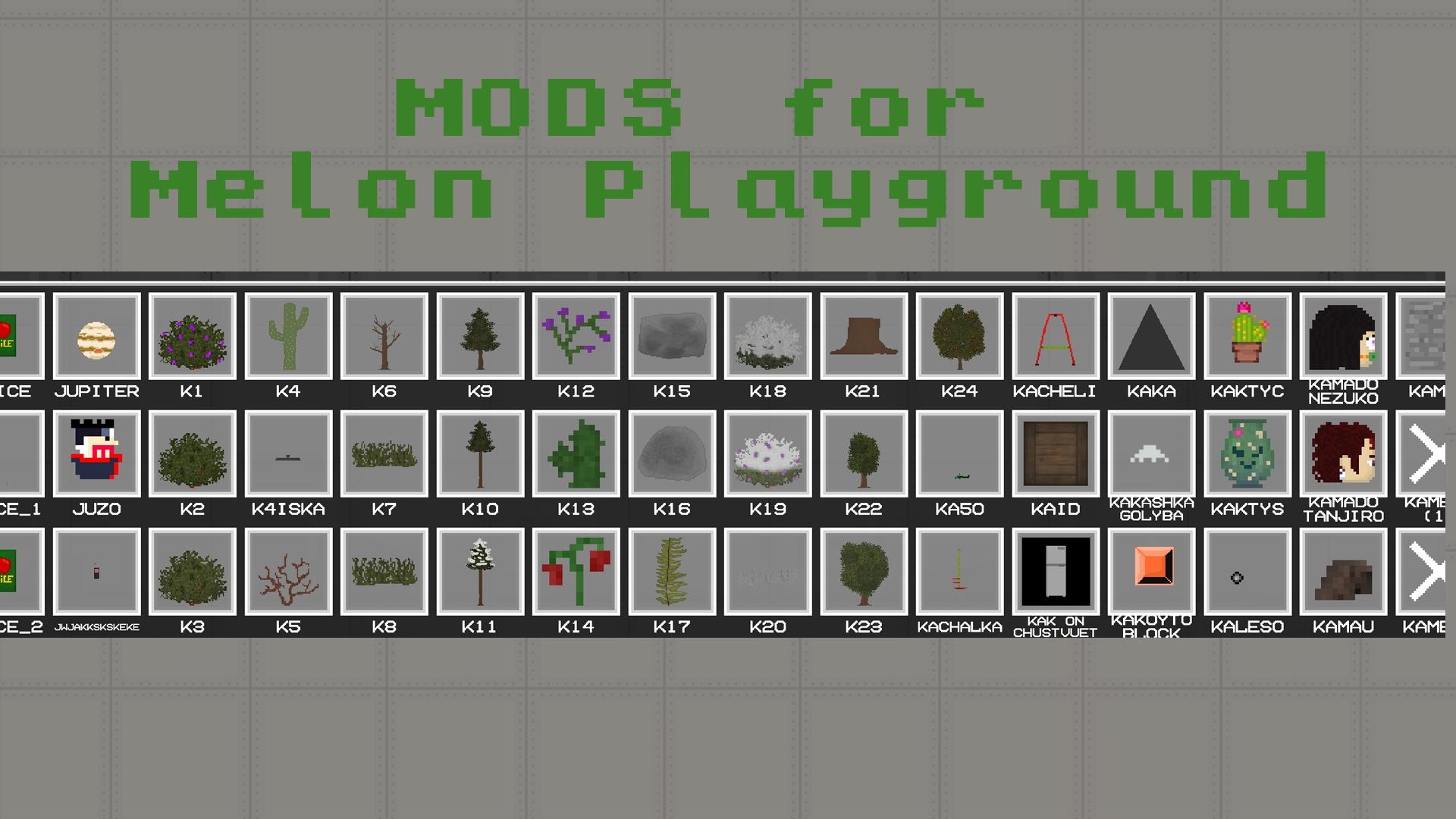 اسکرین شات 2 برنامه Melon Playground Mods