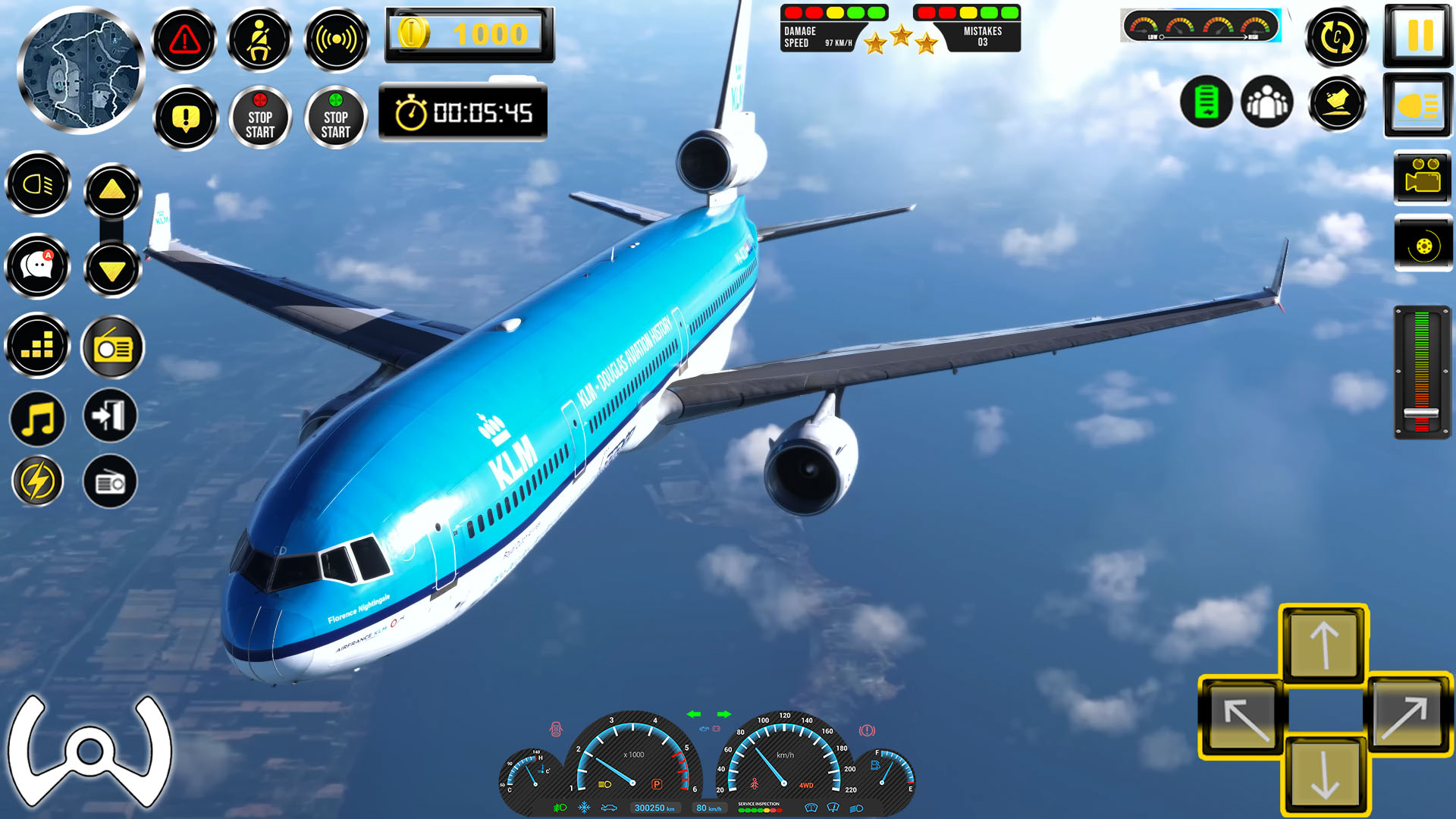 اسکرین شات 2 بازی Airplane Game Flight Simulator