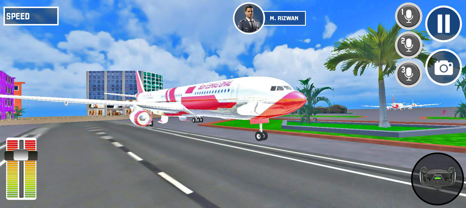 اسکرین شات 1 بازی Airplane Game Flight Simulator