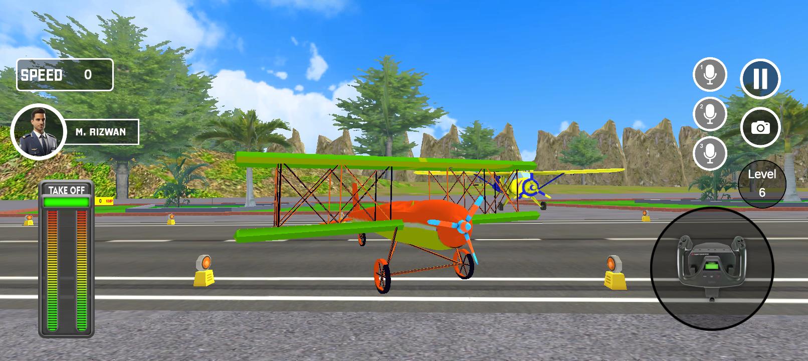 اسکرین شات 6 بازی Airplane Game Flight Simulator