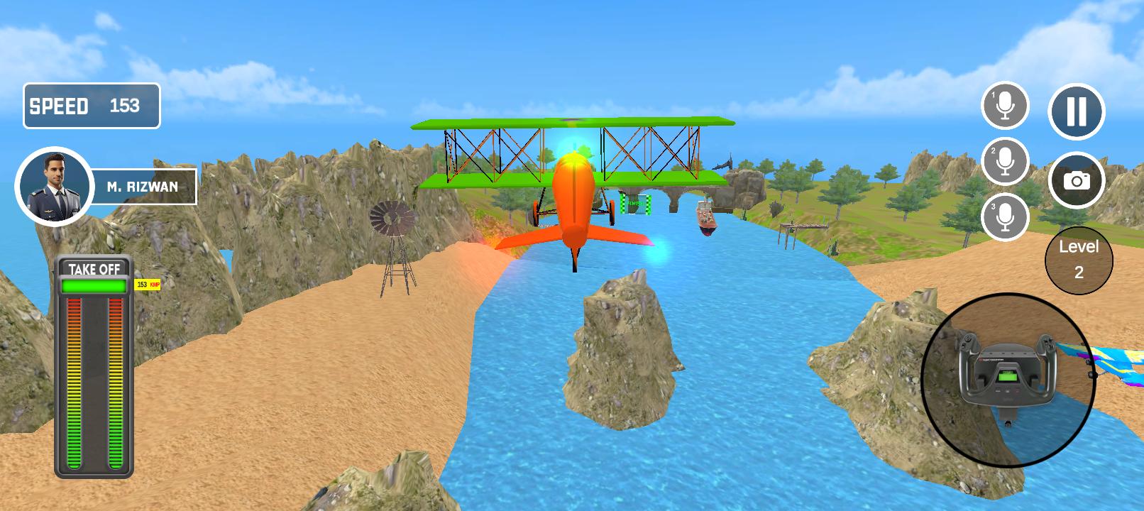 اسکرین شات 7 بازی Airplane Game Flight Simulator