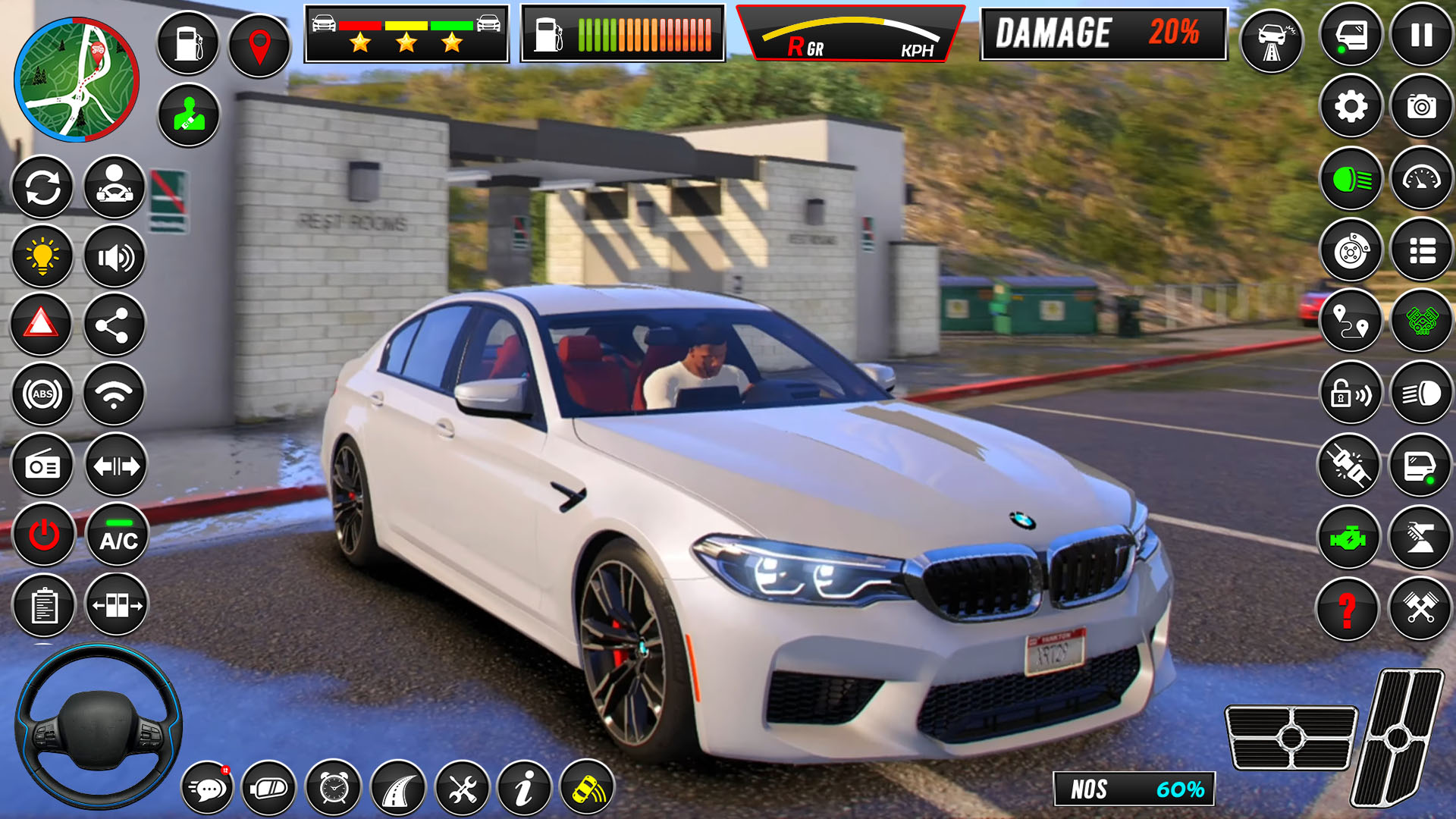اسکرین شات 1 بازی US Car Driving Game Simulator