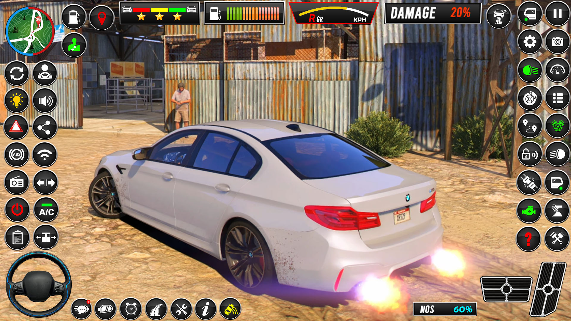 اسکرین شات 3 بازی US Car Driving Game Simulator