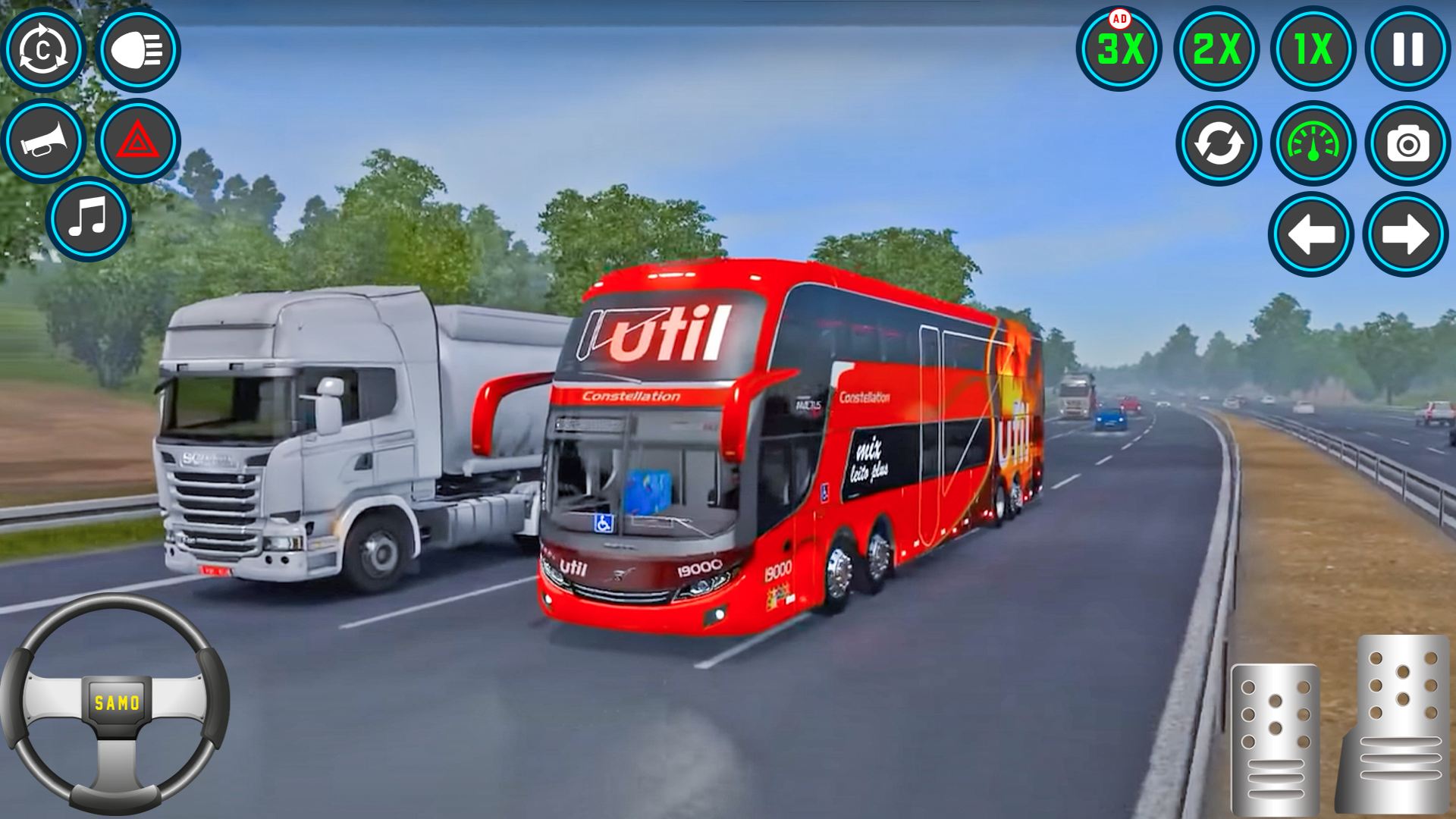 اسکرین شات 4 بازی Euro Bus Driving Bus Game 3D
