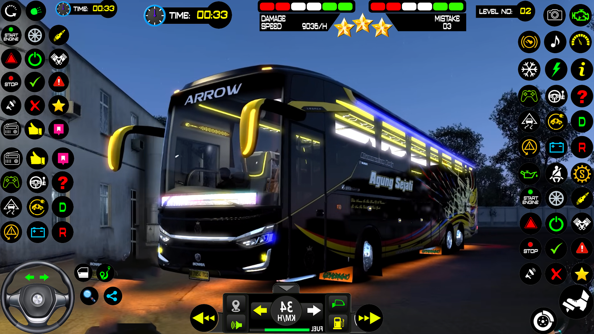 اسکرین شات 7 بازی Euro Bus Driving Bus Game 3D