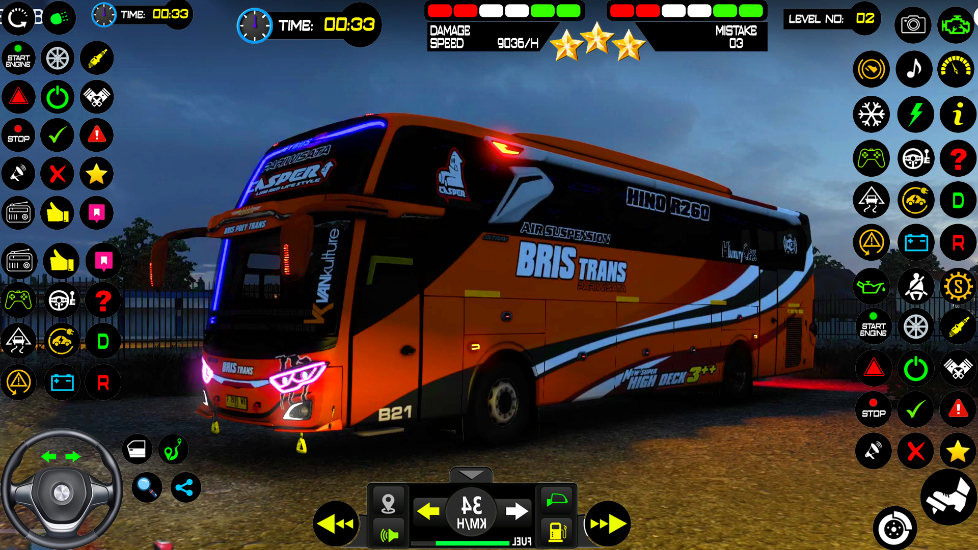 اسکرین شات 8 بازی Offline Coach Bus Driving Game
