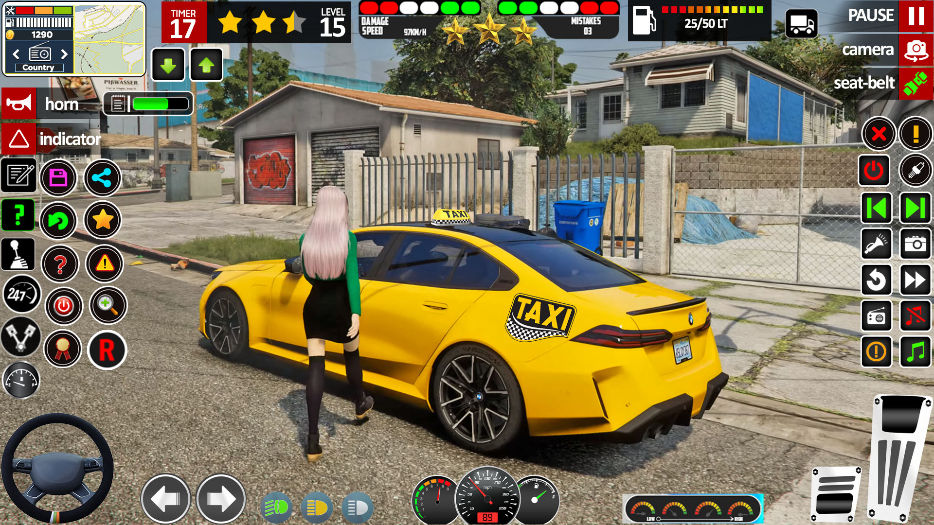 اسکرین شات 1 بازی US Prado Car Taxi Simulator 3D