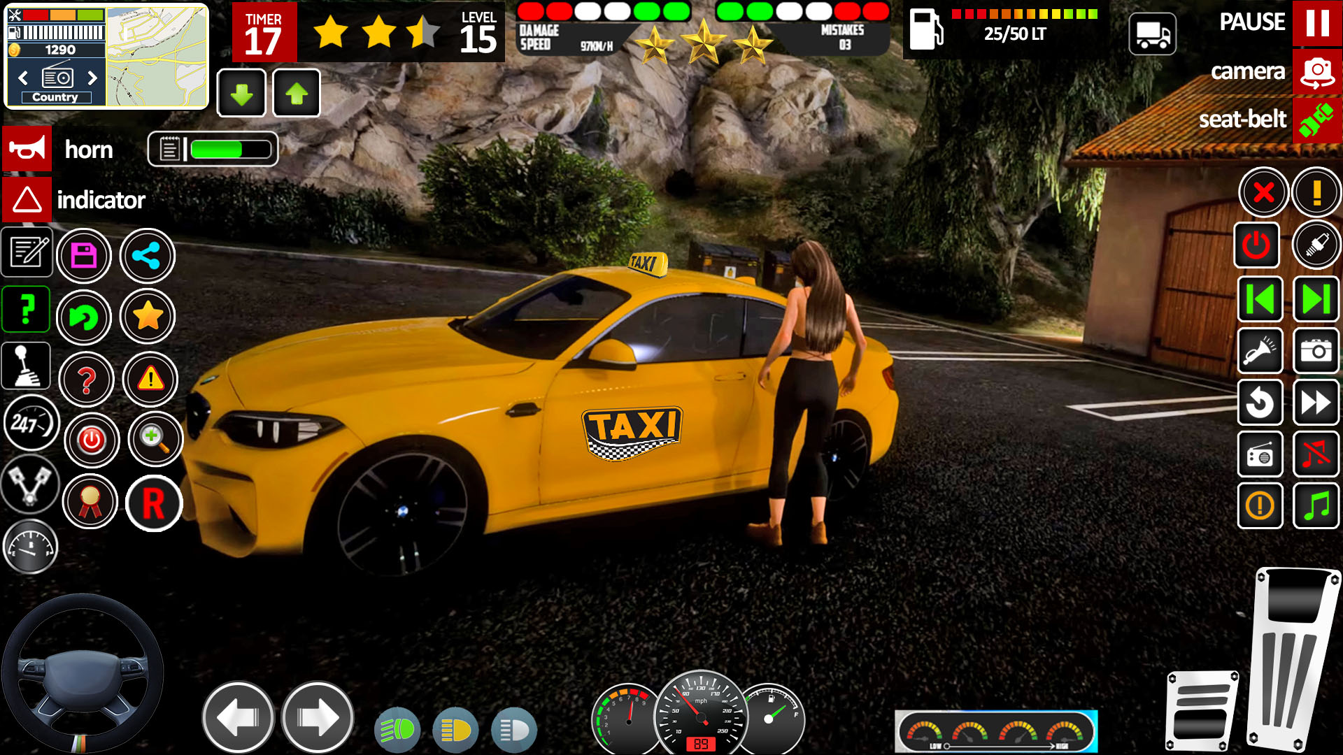 اسکرین شات 3 بازی US Prado Car Taxi Simulator 3D