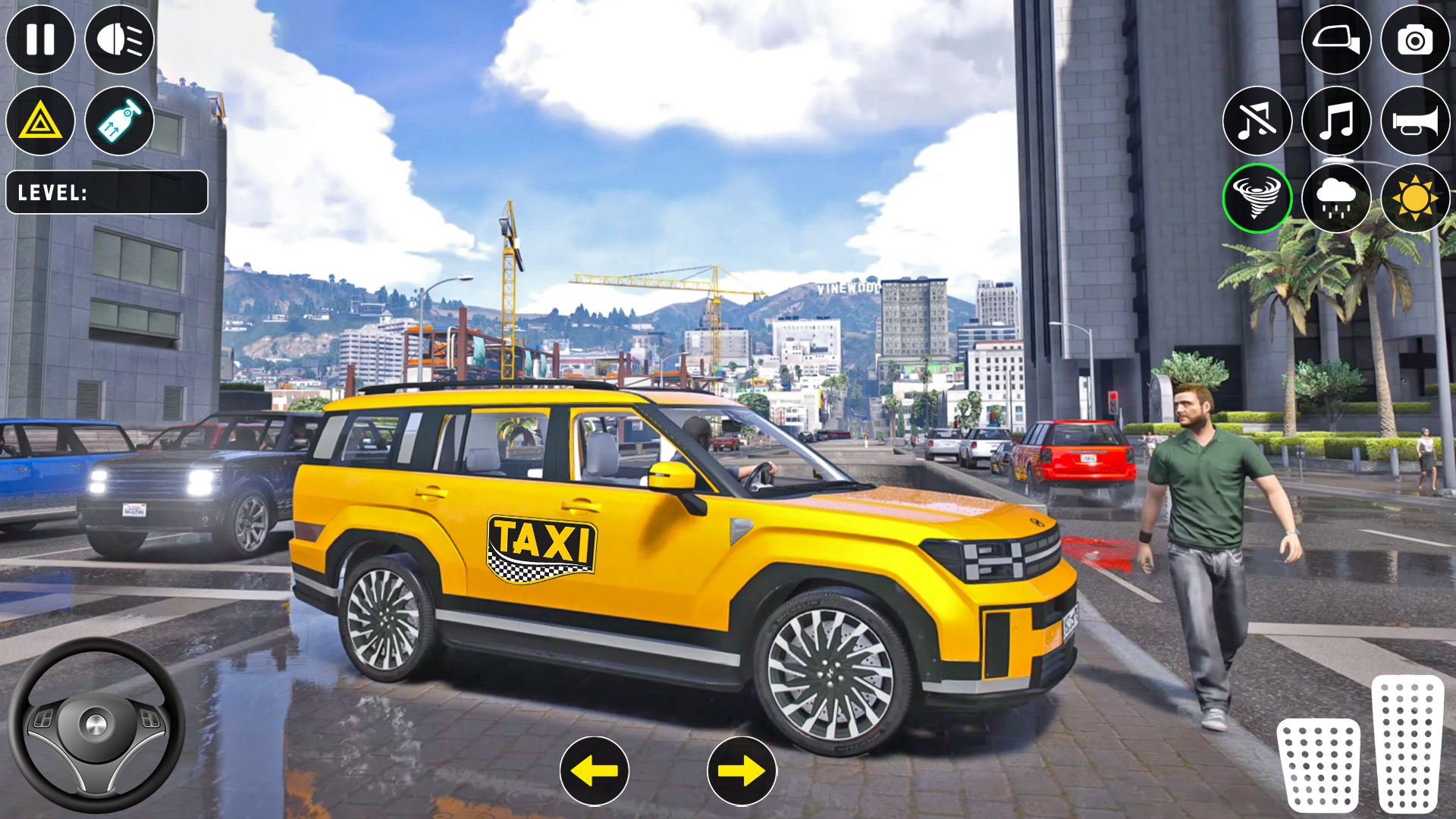 اسکرین شات 3 بازی US Prado Car Taxi Simulator 3D