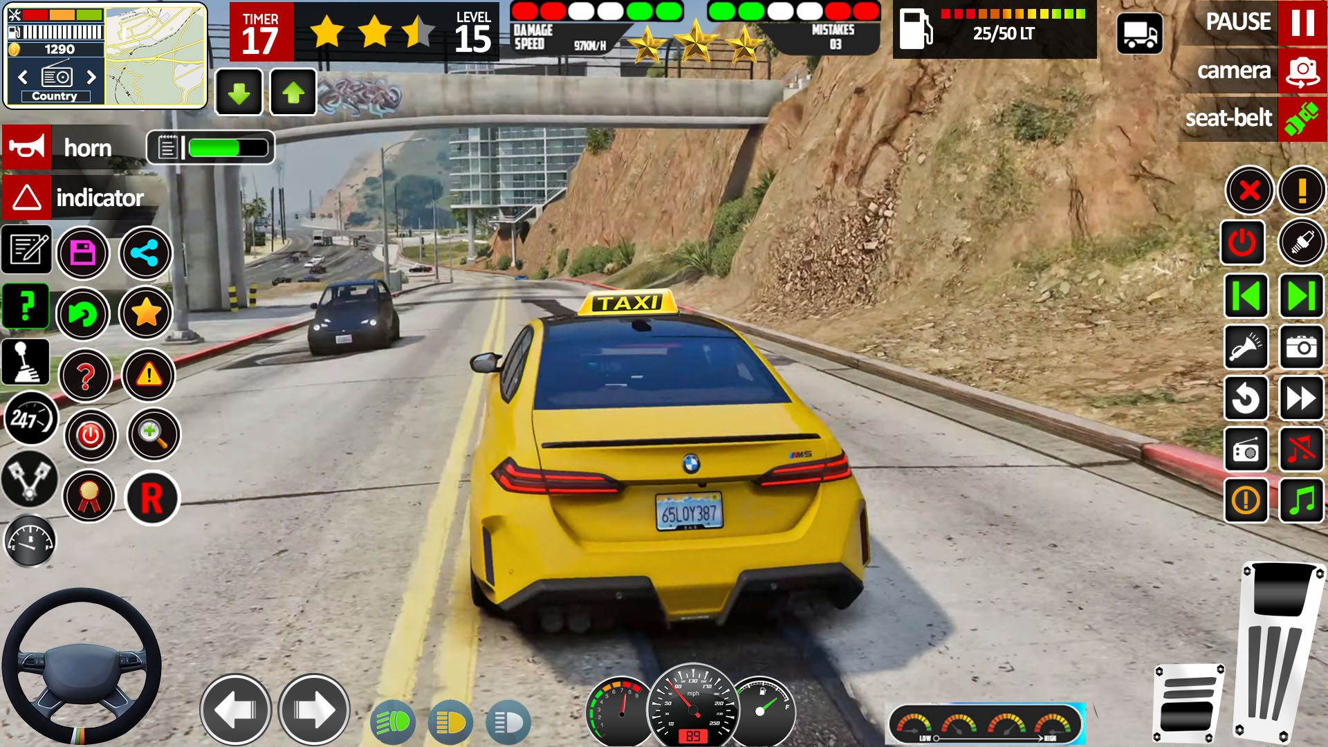 اسکرین شات 4 بازی US Prado Car Taxi Simulator 3D