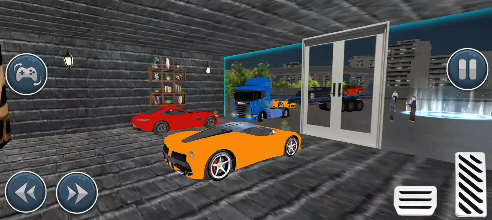 اسکرین شات 2 بازی US City Truck Driving Games 3D