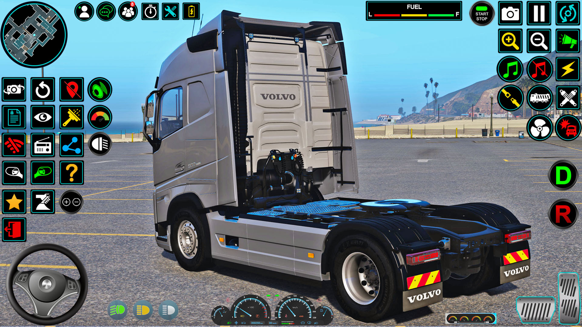 اسکرین شات 2 بازی US City Truck Driving Games 3D