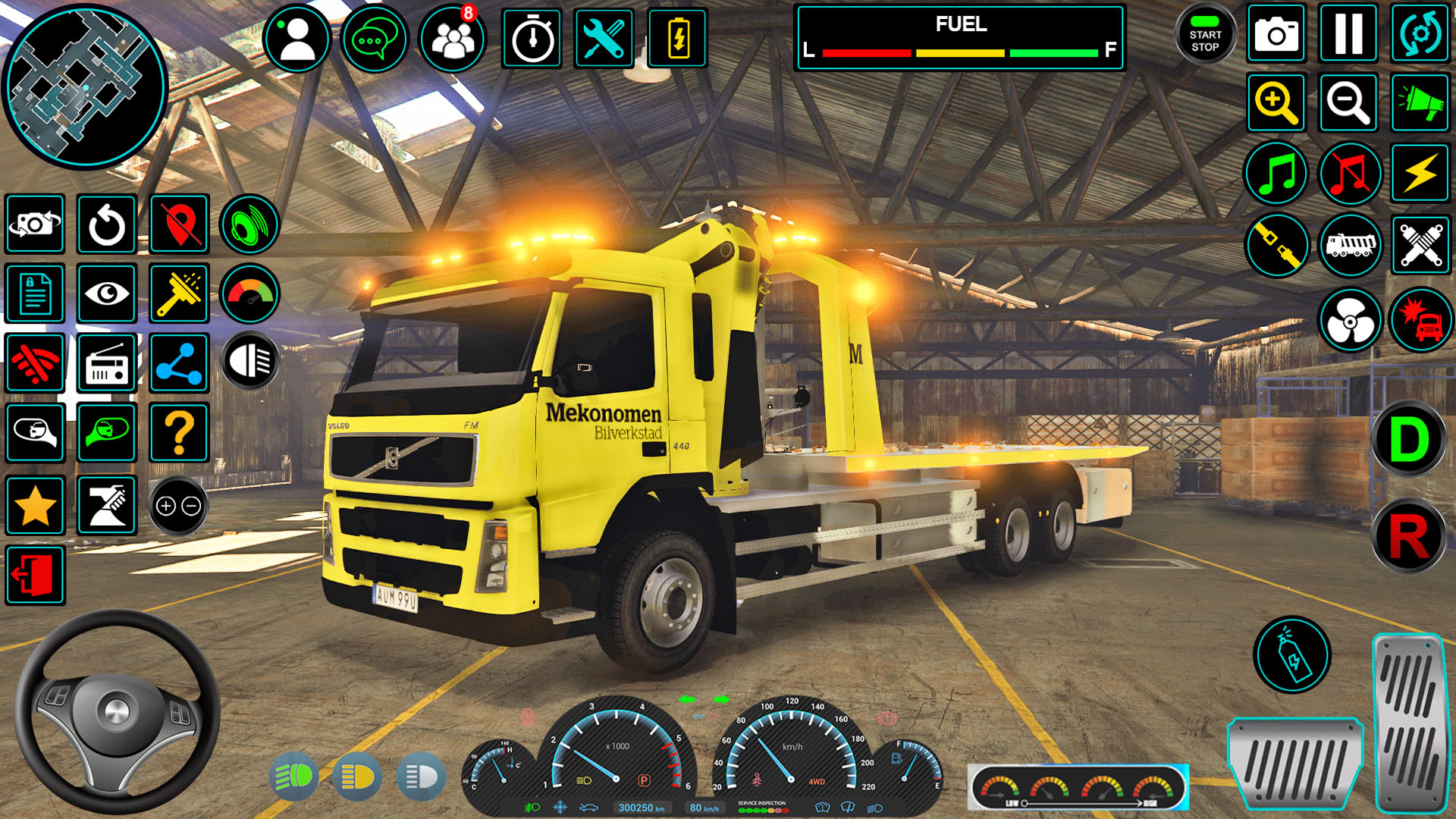 اسکرین شات 4 بازی US City Truck Driving Games 3D