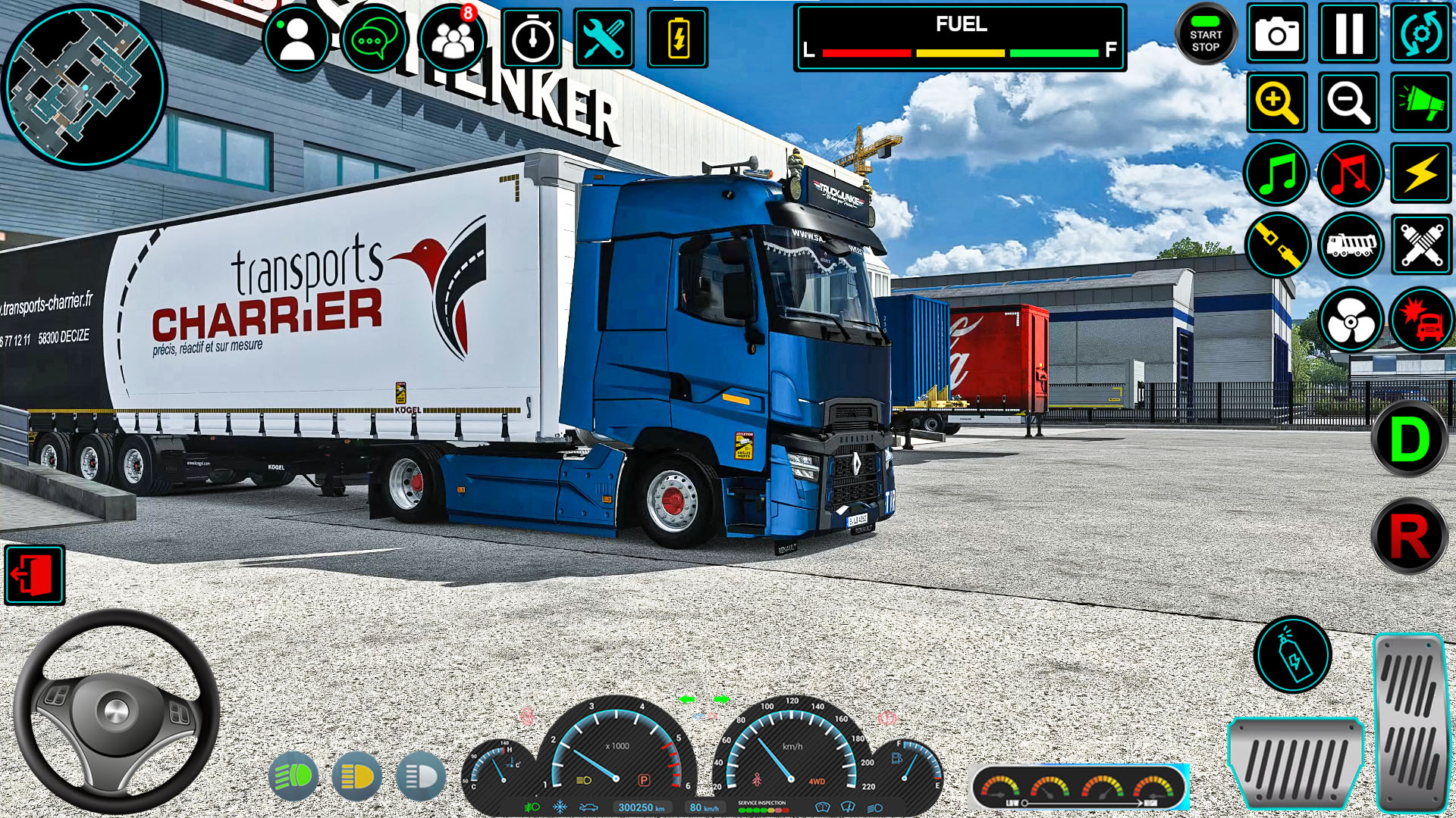 اسکرین شات 7 بازی US City Truck Driving Games 3D