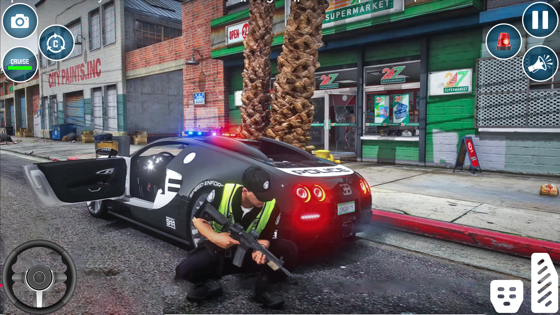 اسکرین شات 5 بازی Police Prado Games simulator