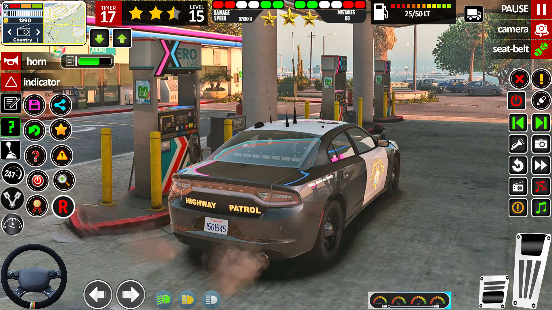 اسکرین شات 1 بازی US Police Prado Parking 3D