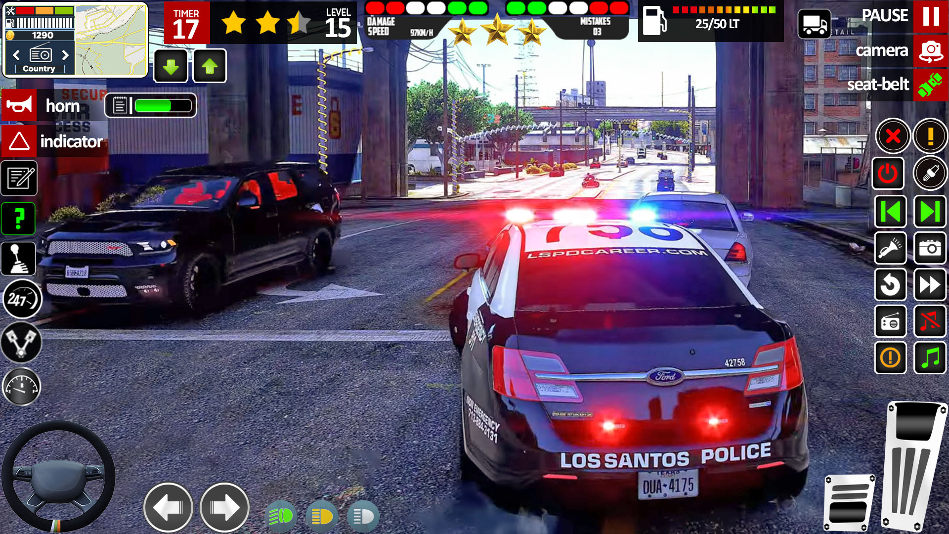 اسکرین شات 8 بازی US Police Prado Parking 3D