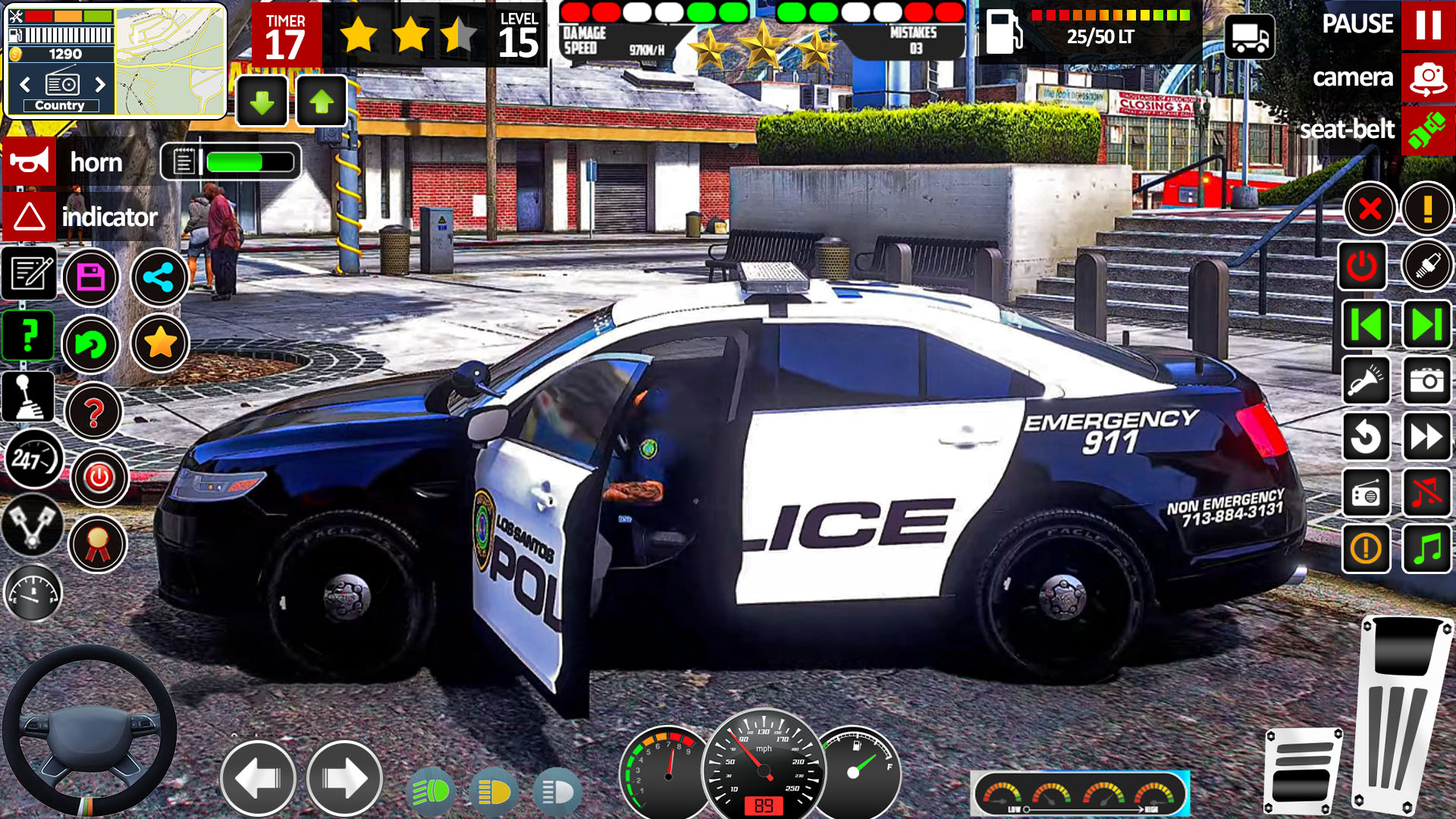 اسکرین شات 5 بازی US Police Prado Parking 3D