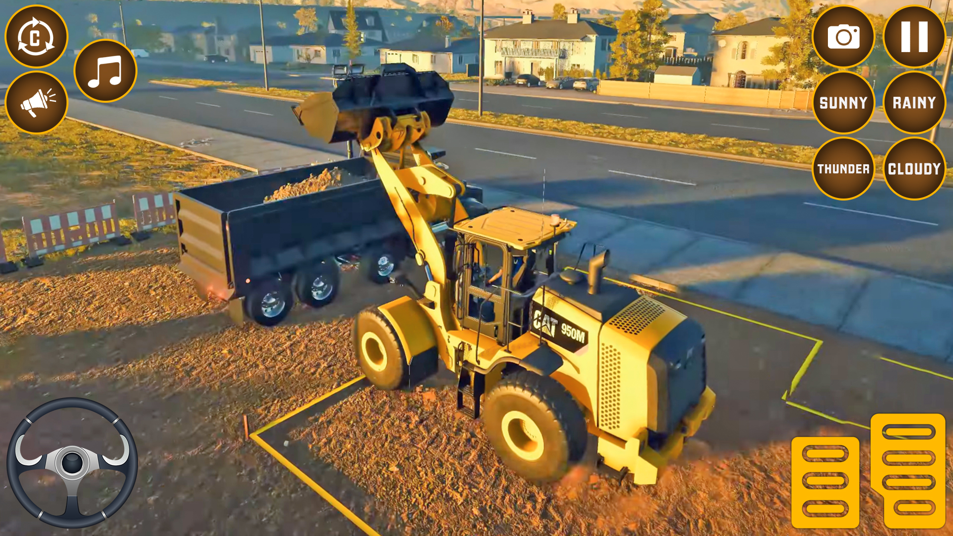 اسکرین شات 5 بازی US City Construction Games 3d