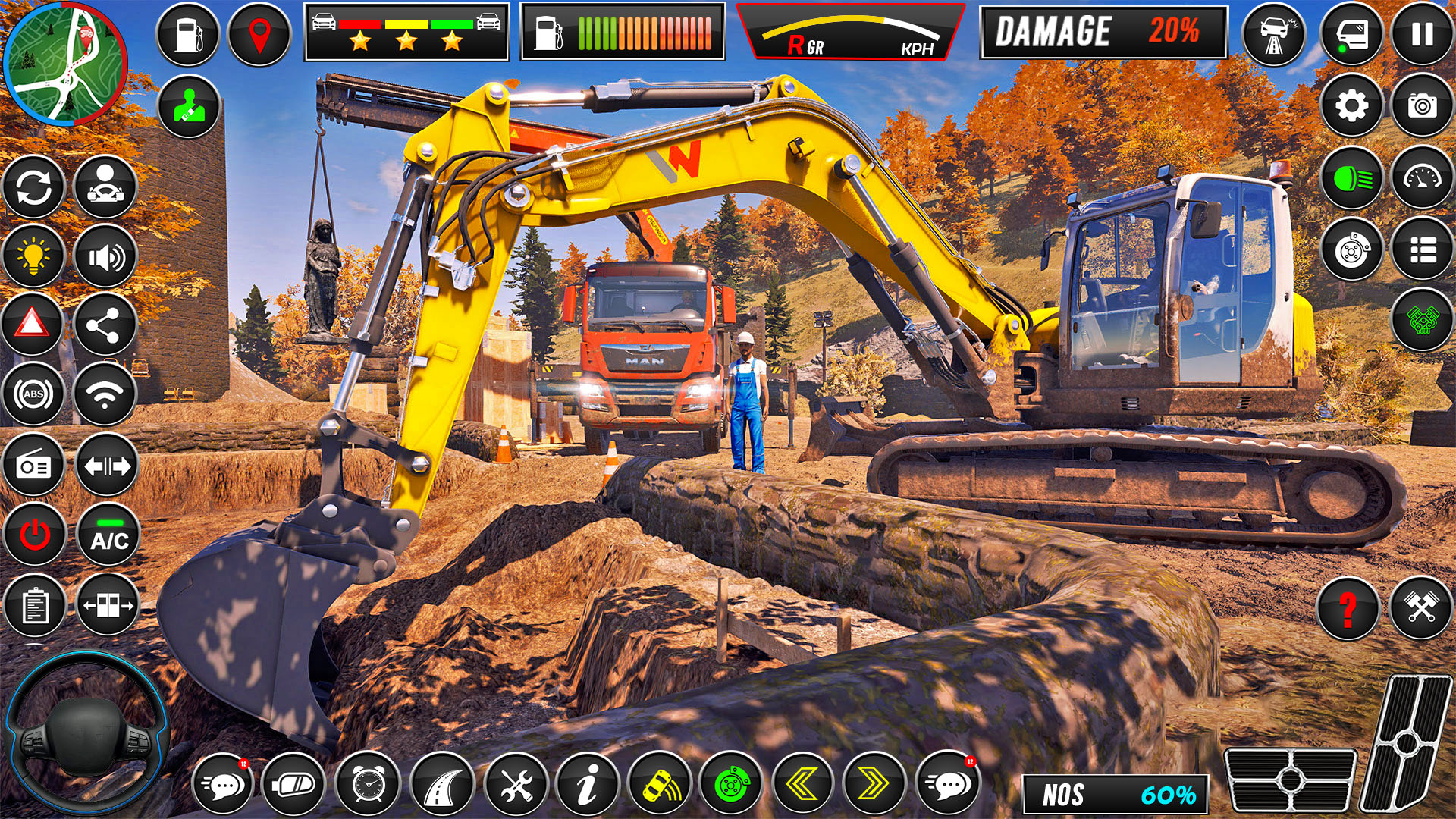 اسکرین شات 3 بازی US City Construction Games 3d