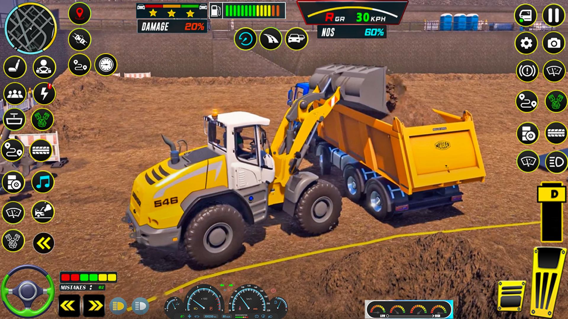 اسکرین شات 3 بازی US City Construction Games 3d