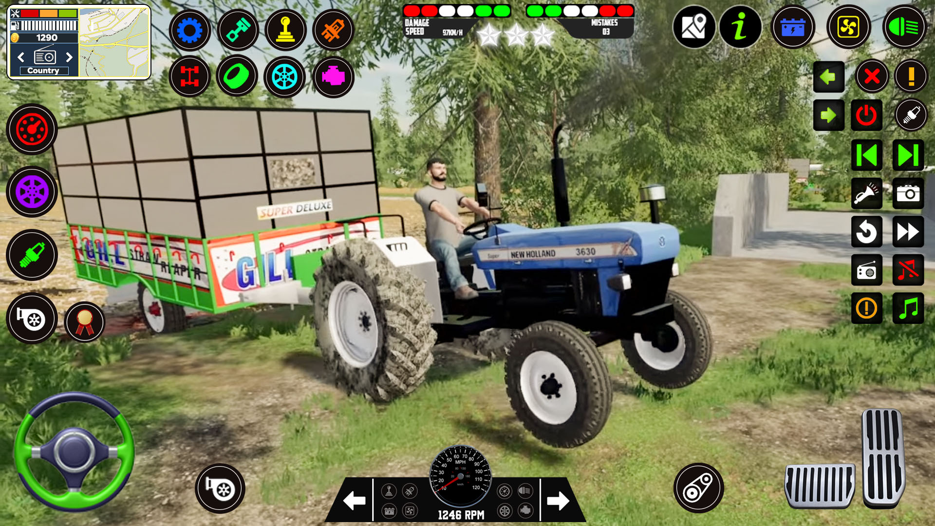 اسکرین شات 7 بازی US Tractor Games 3d