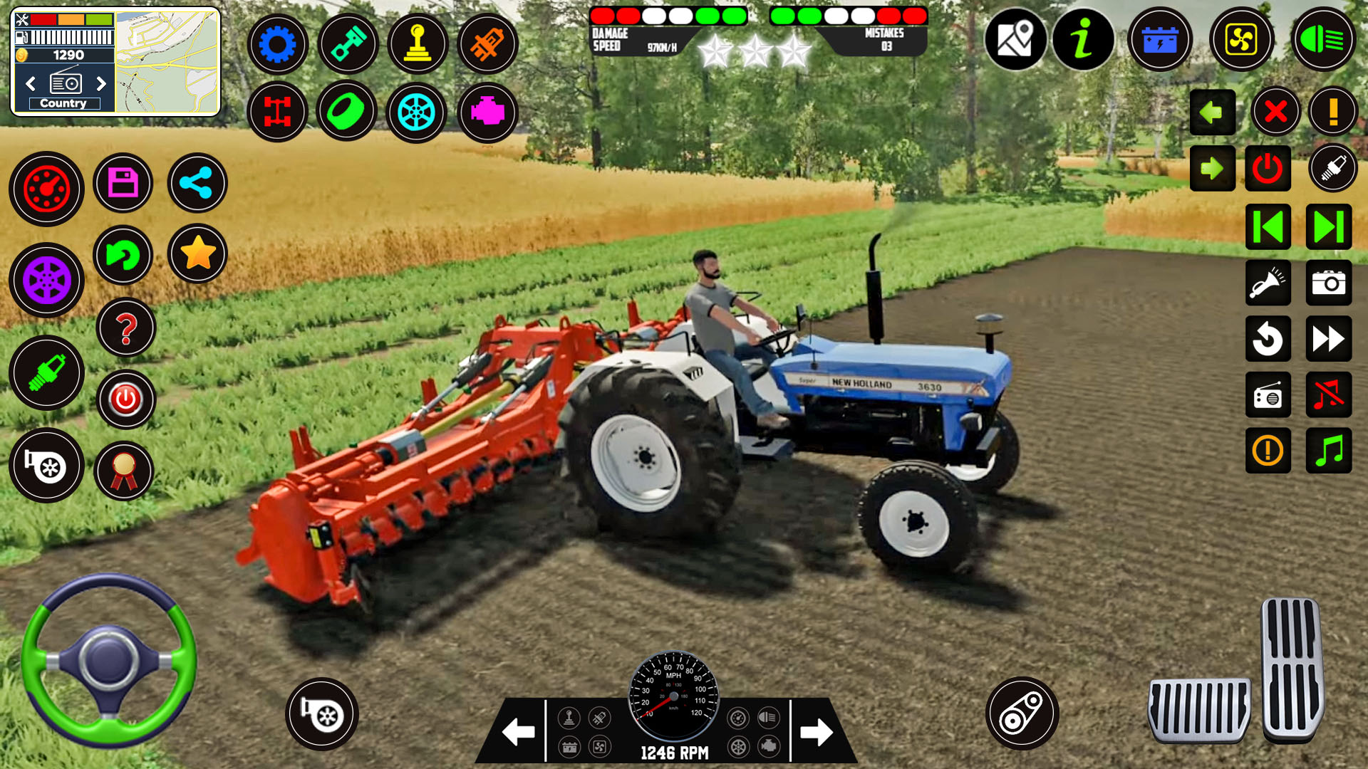 اسکرین شات 5 بازی US Tractor Games 3d