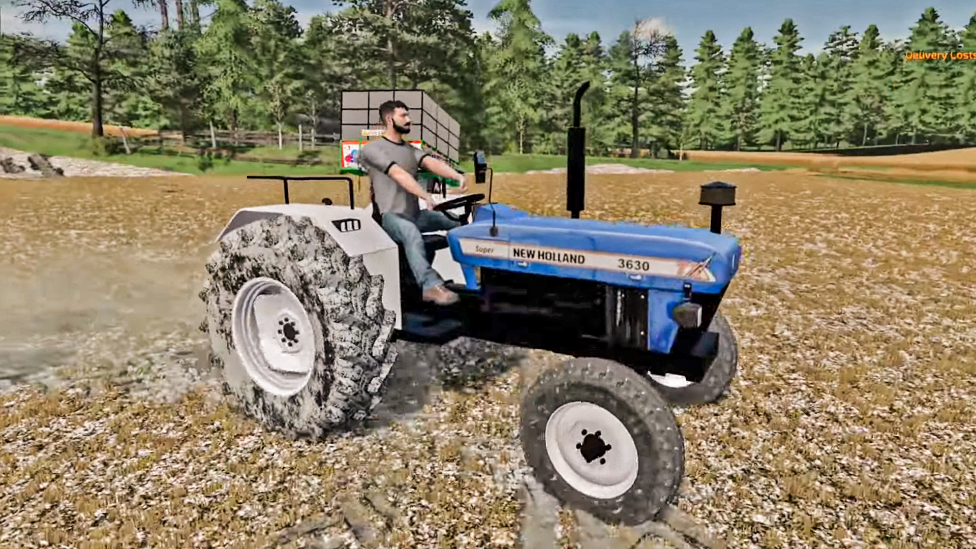 اسکرین شات 3 بازی US Tractor Games 3d