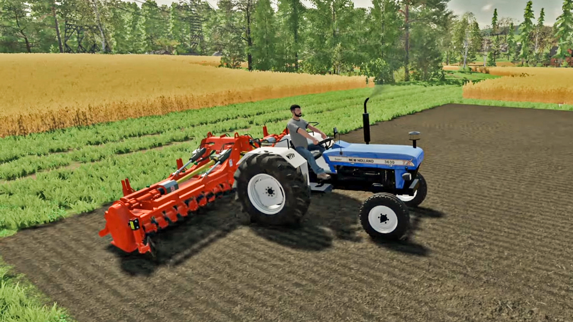 اسکرین شات 5 بازی US Tractor Games 3d