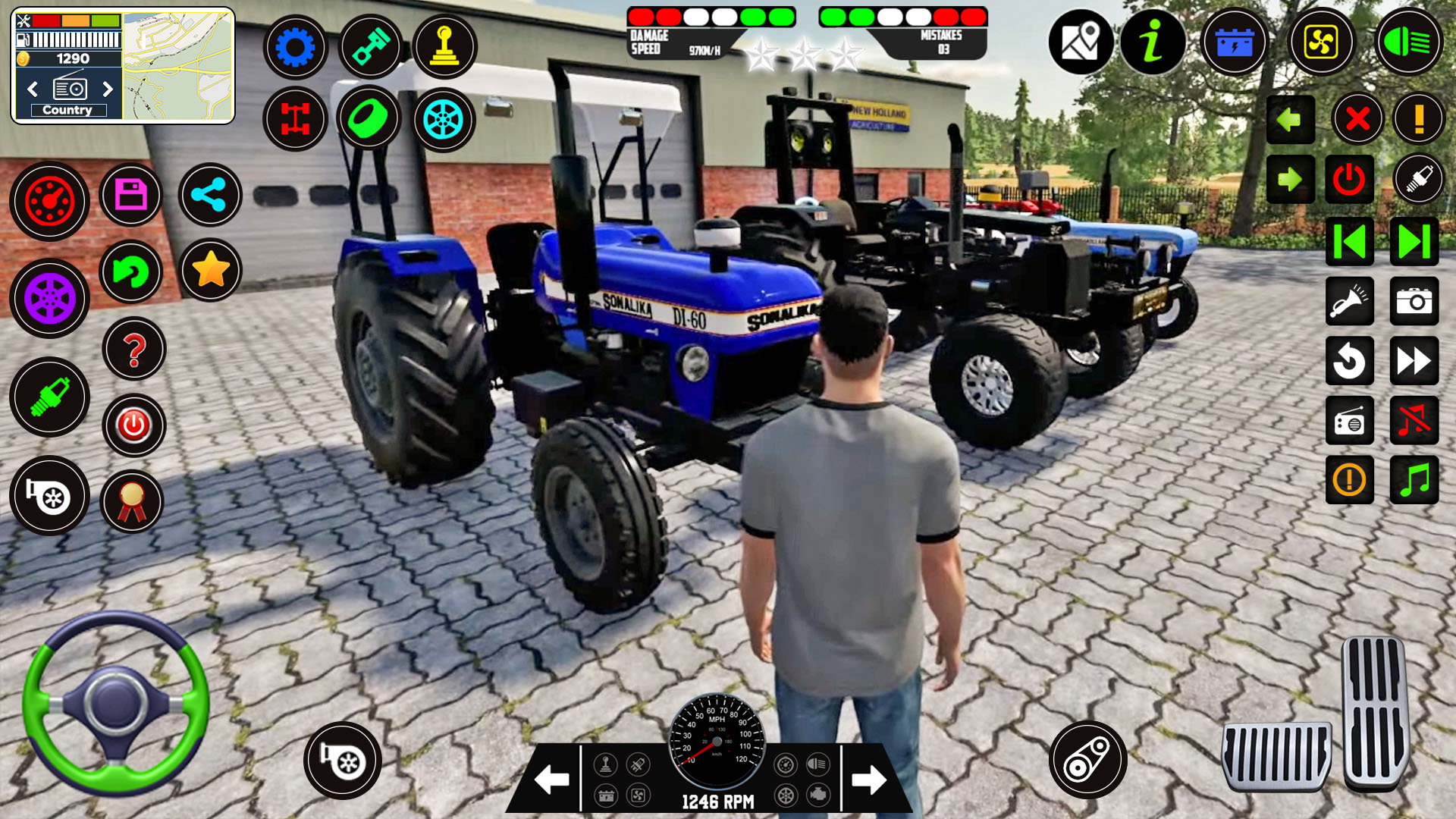 اسکرین شات 1 بازی US Tractor Games 3d