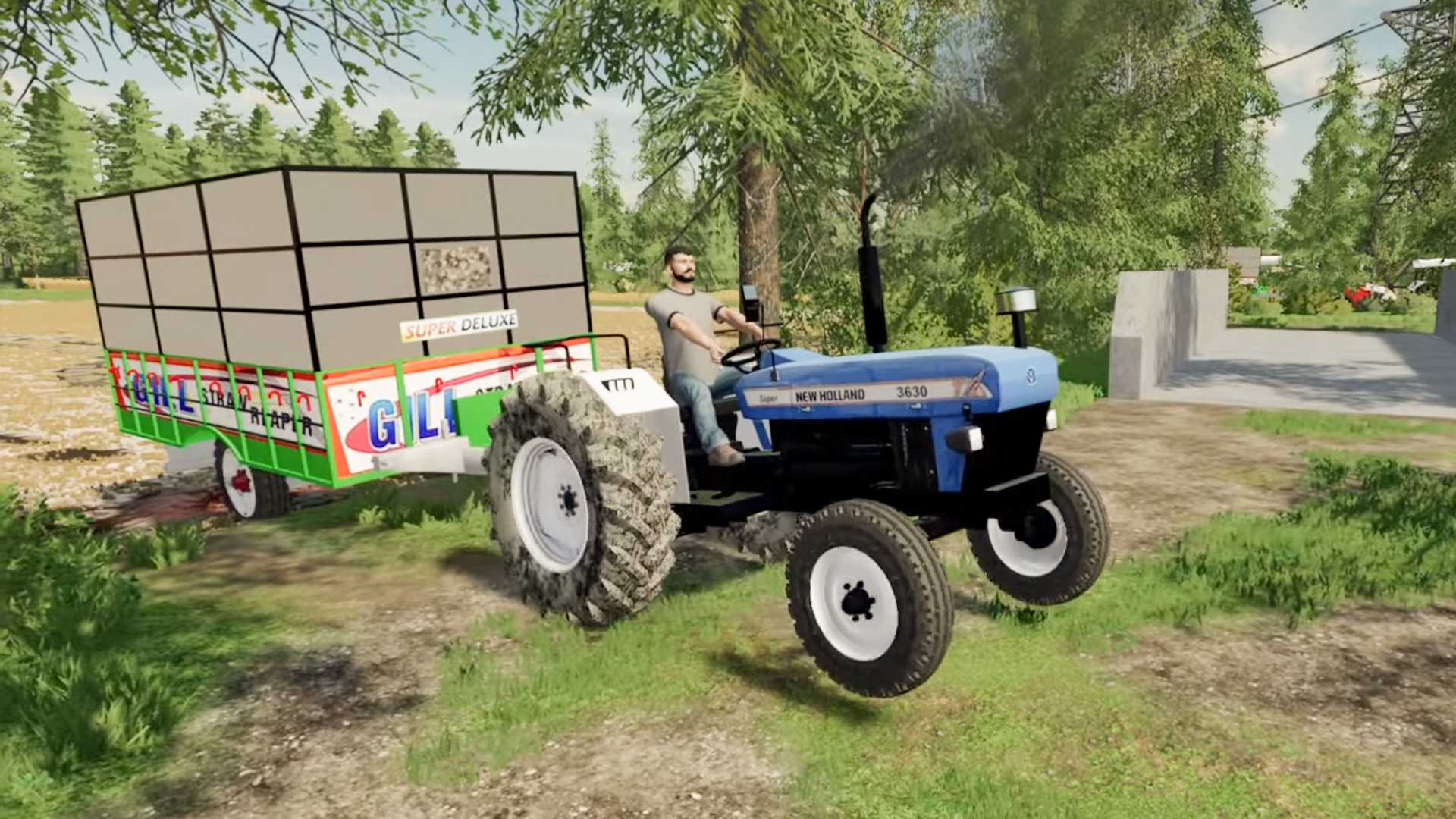 اسکرین شات 7 بازی US Tractor Games 3d