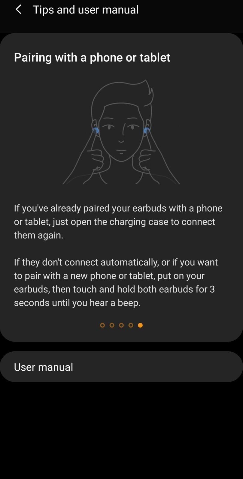 اسکرین شات 3 برنامه Galaxy Buds+ Manager