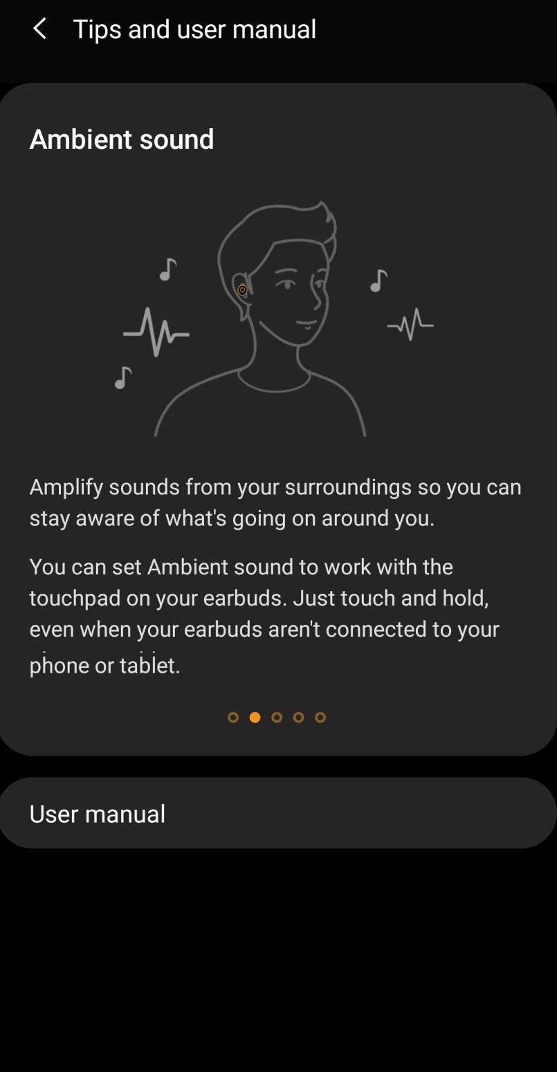 اسکرین شات 2 برنامه Galaxy Buds+ Manager
