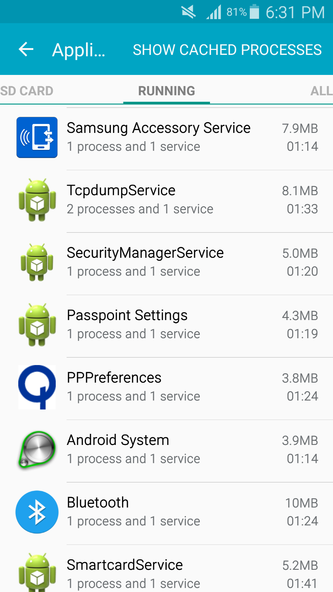 اسکرین شات 4 برنامه Samsung Accessory Service