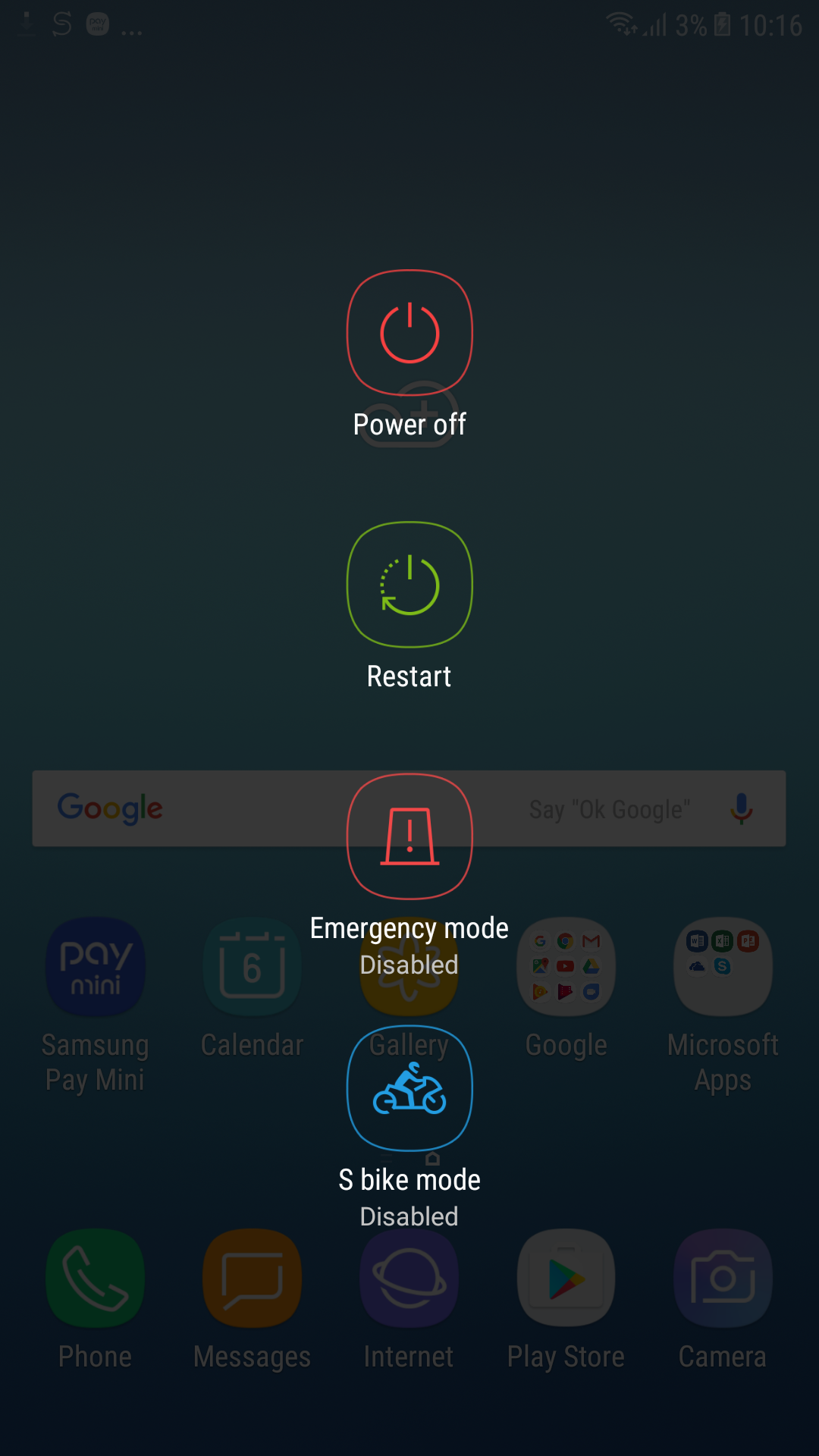 اسکرین شات 1 برنامه S bike mode