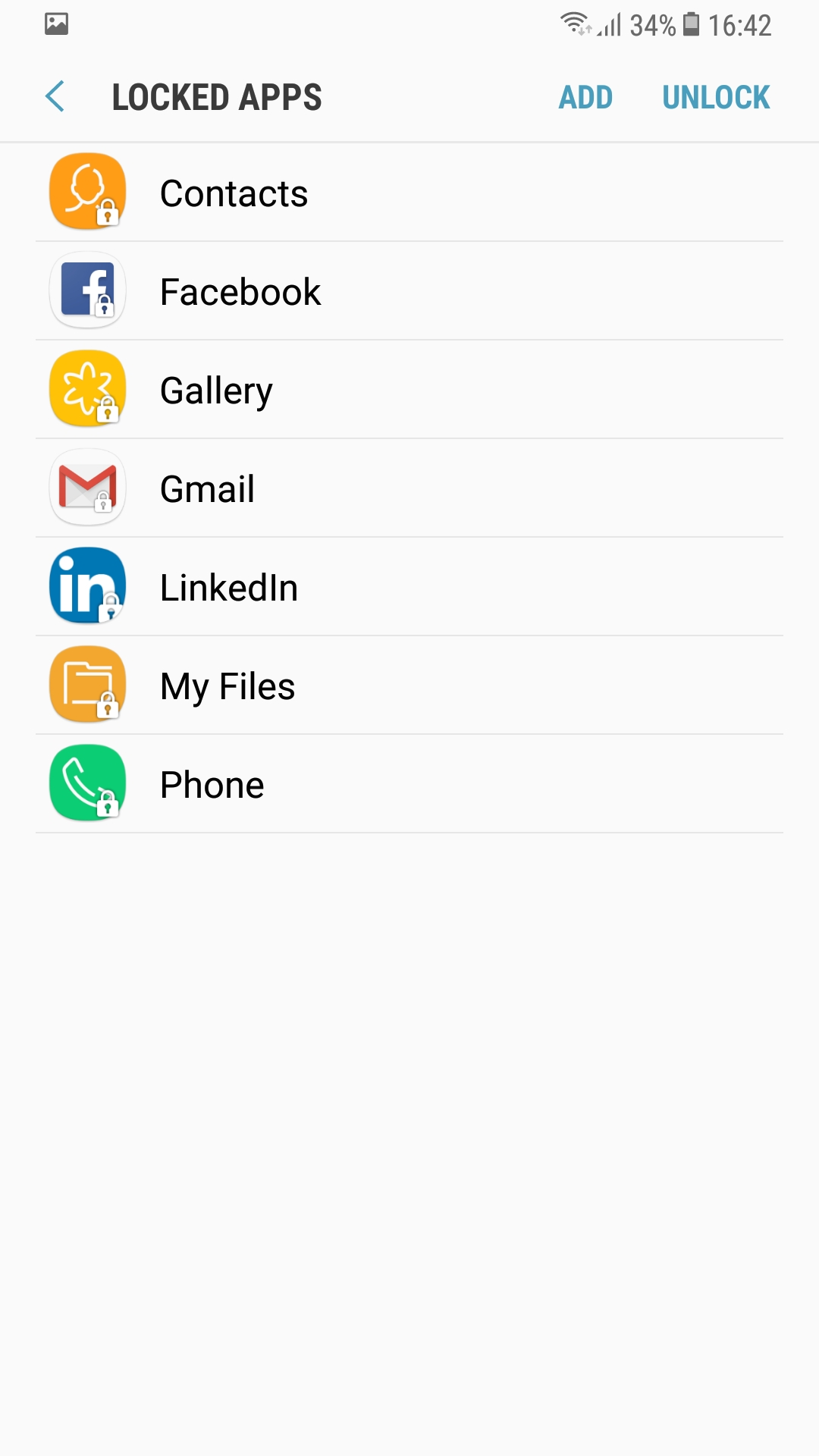 اسکرین شات 3 برنامه S Secure