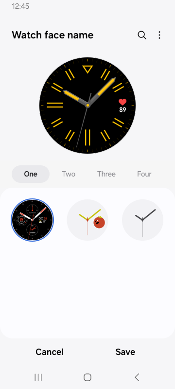 اسکرین شات 5 برنامه Galaxy Wearable