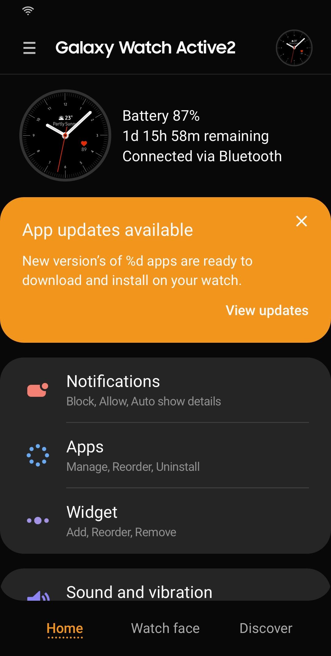 اسکرین شات 3 برنامه Watch Active2 Plugin