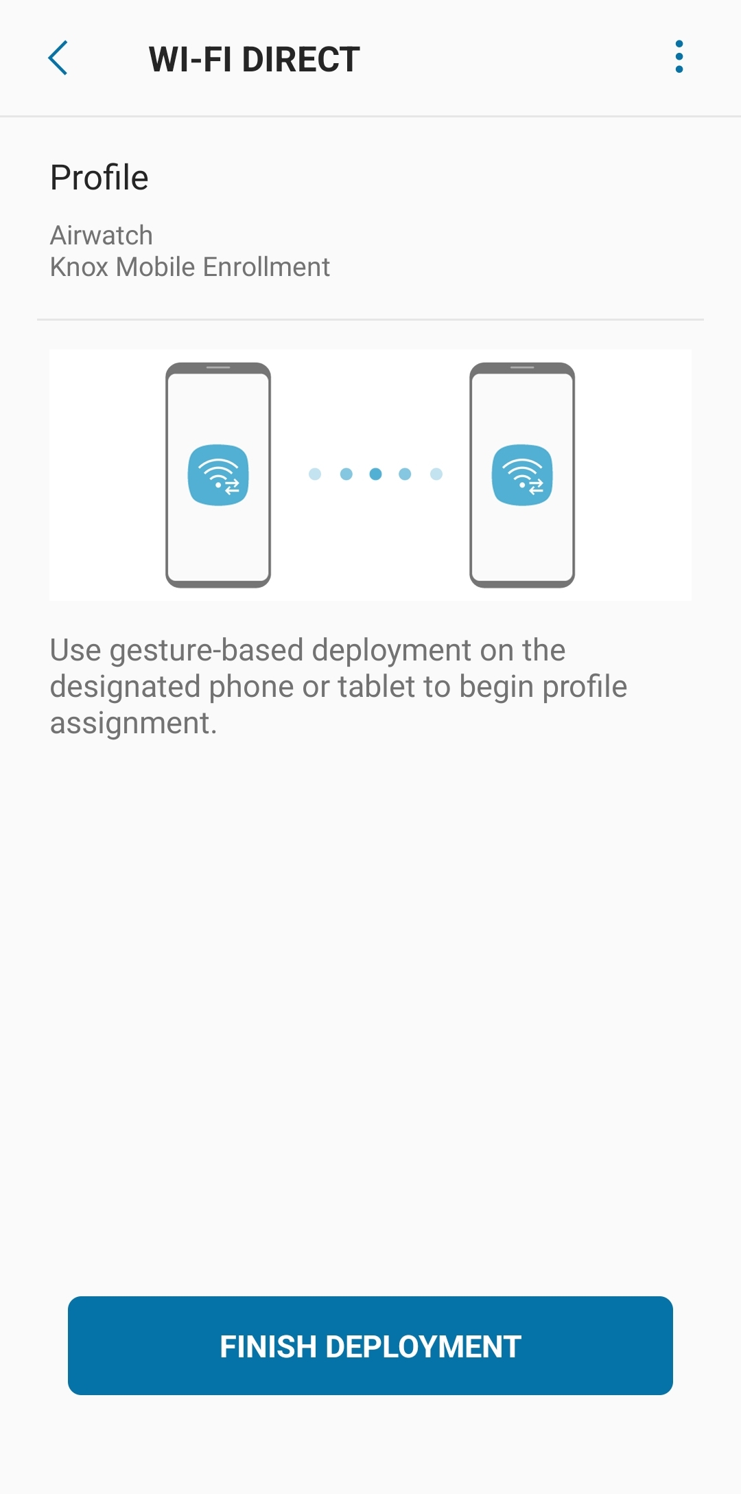 اسکرین شات 5 برنامه Knox Deployment
