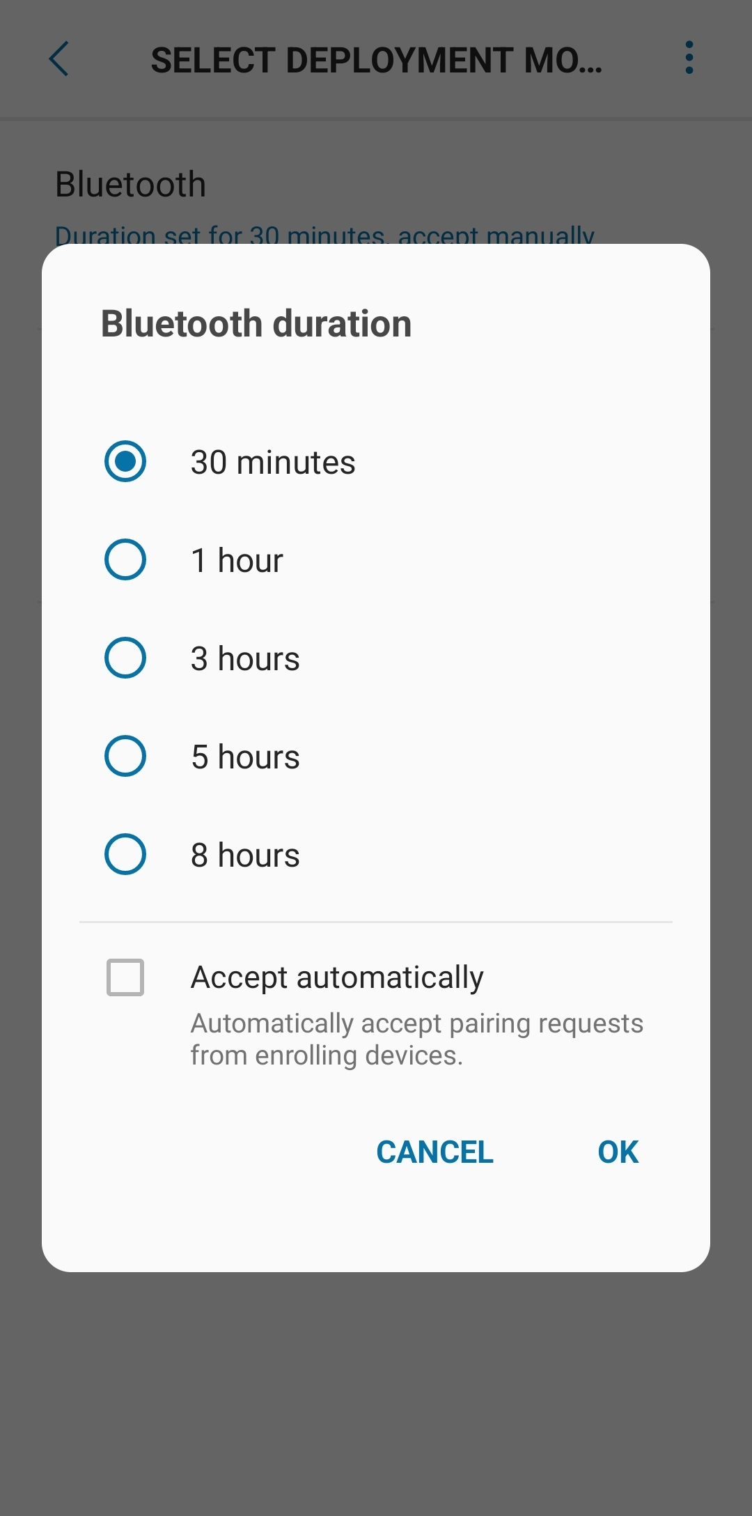 اسکرین شات 3 برنامه Knox Deployment